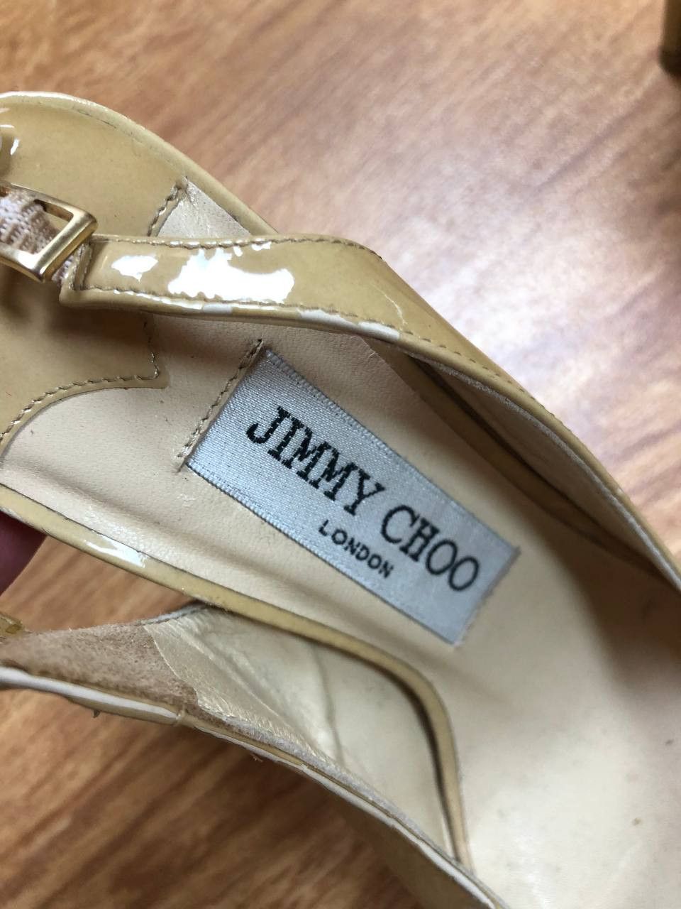 Jimmy Choo × Vintage Jimmy Choo High Heels Sneak Skin Luxury Size US 5 / IT 35 - 5 Thumbnail