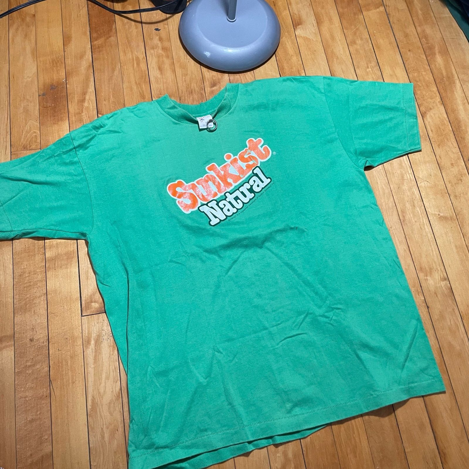 Vintage 70s Vintage Green Sunkist Shirt Mens L Drink Brand Promo Size US L / EU 52-54 / 3 - 4 Thumbnail