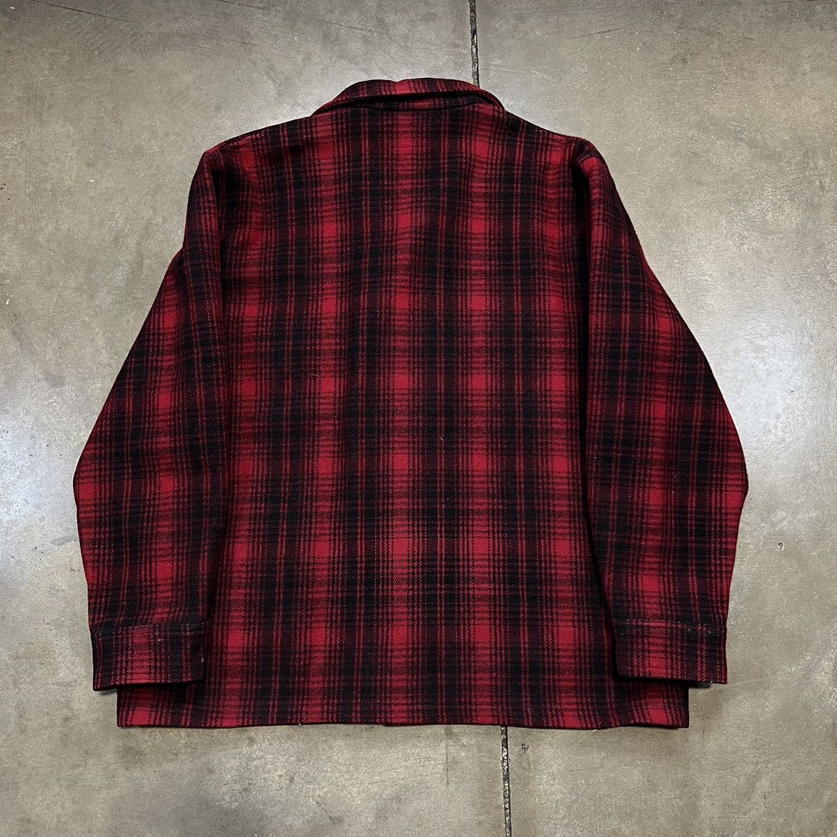 Vintage × Woolrich Woolen Mills Vintage 70s Amana Woolen Mills Plaid Mackinaw Shirt Shacket Size US XL / EU 56 / 4 - 6 Thumbnail