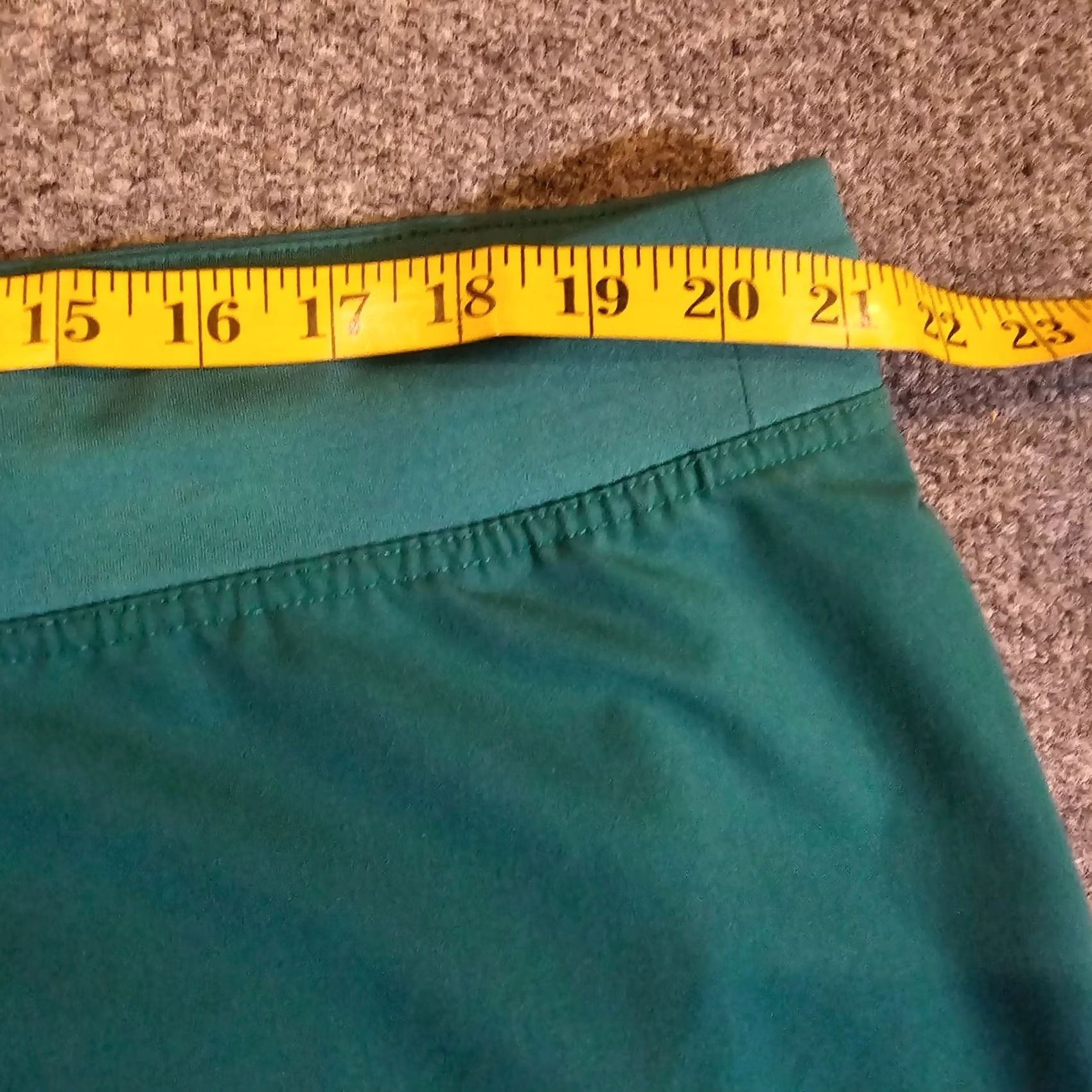 Vintage FIGS Pants Women XXL Tall Green Scrub Elastic Stretch Pockets Technical Medical Womens Tall Pants Green Scrub Size 40" / US 18 - 5 Thumbnail