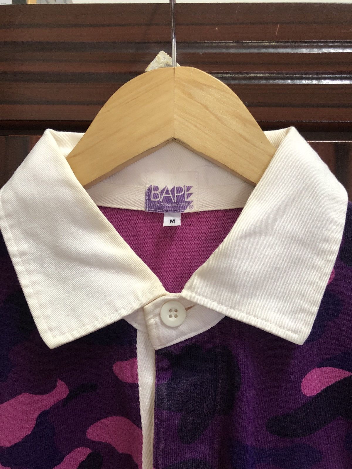 Bape OG A Bathing Ape Color Camo Rugby Shirts Size US M / EU 48-50 / 2 - 12 Thumbnail