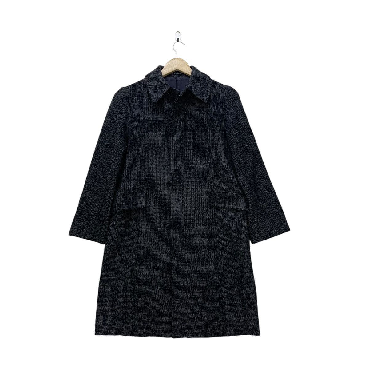 Designer × Japanese Brand × Yohji Yamamoto 💥Japanese Brand Ined Yohji Yamamoto Jacket Size S / US 4 / IT 40 - 1 Thumbnail