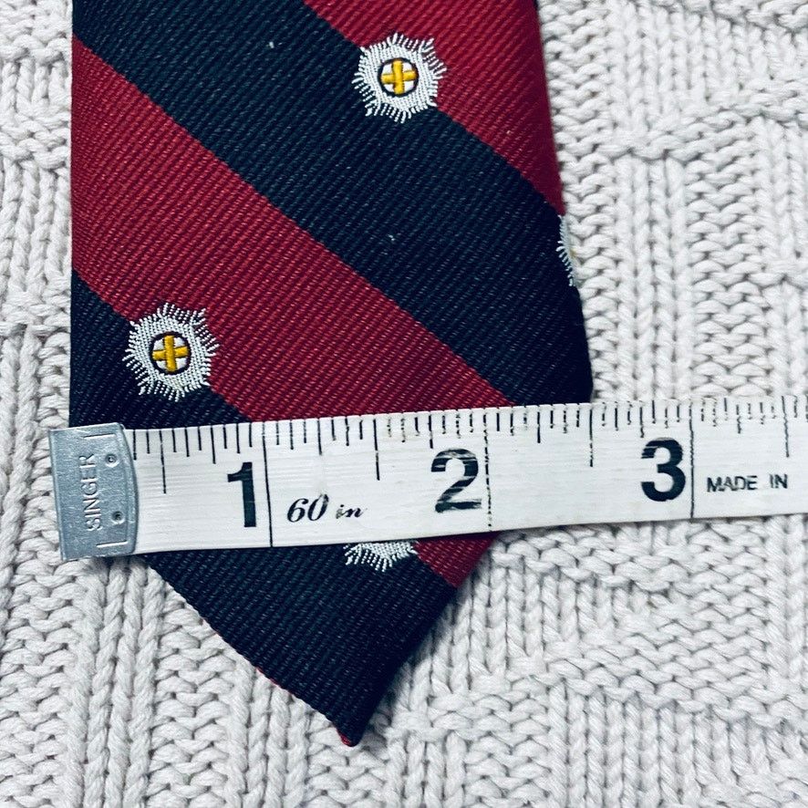 Vintage Vintage Ohrbach red striped slim tie Size ONE SIZE - 5 Thumbnail