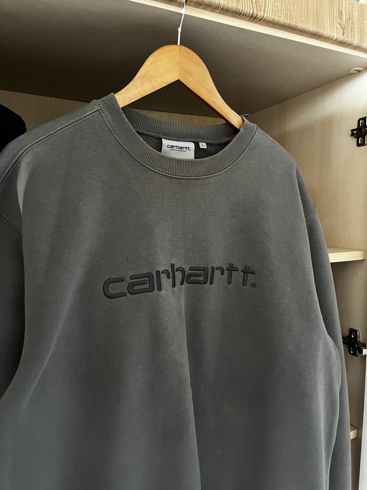 Carhartt Wip Carhartt WIP Big Logo Sweatshirt Size US L / EU 52-54 / 3 - 2 Thumbnail