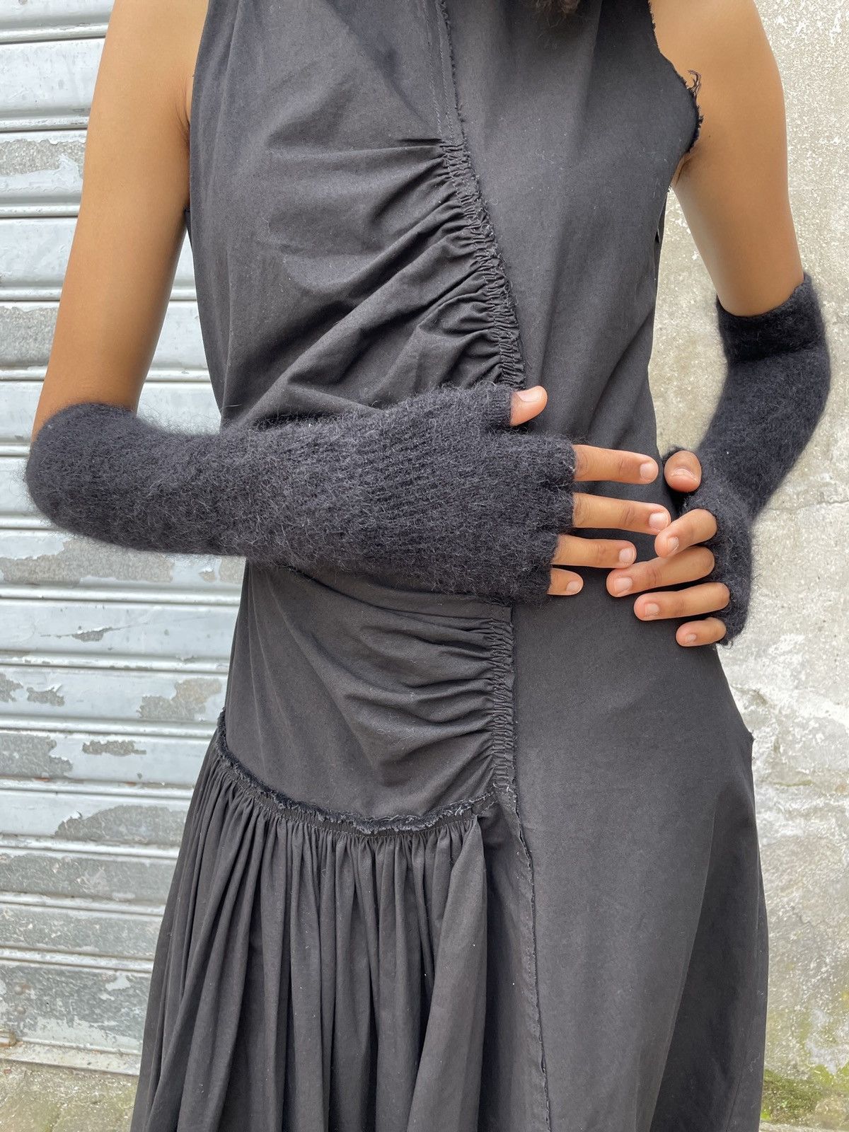 Lost & Found Ria Dunn Amazing Lost & Found Ria Dunn Mohair Mitten Gloves Size ONE SIZE - 1 Thumbnail