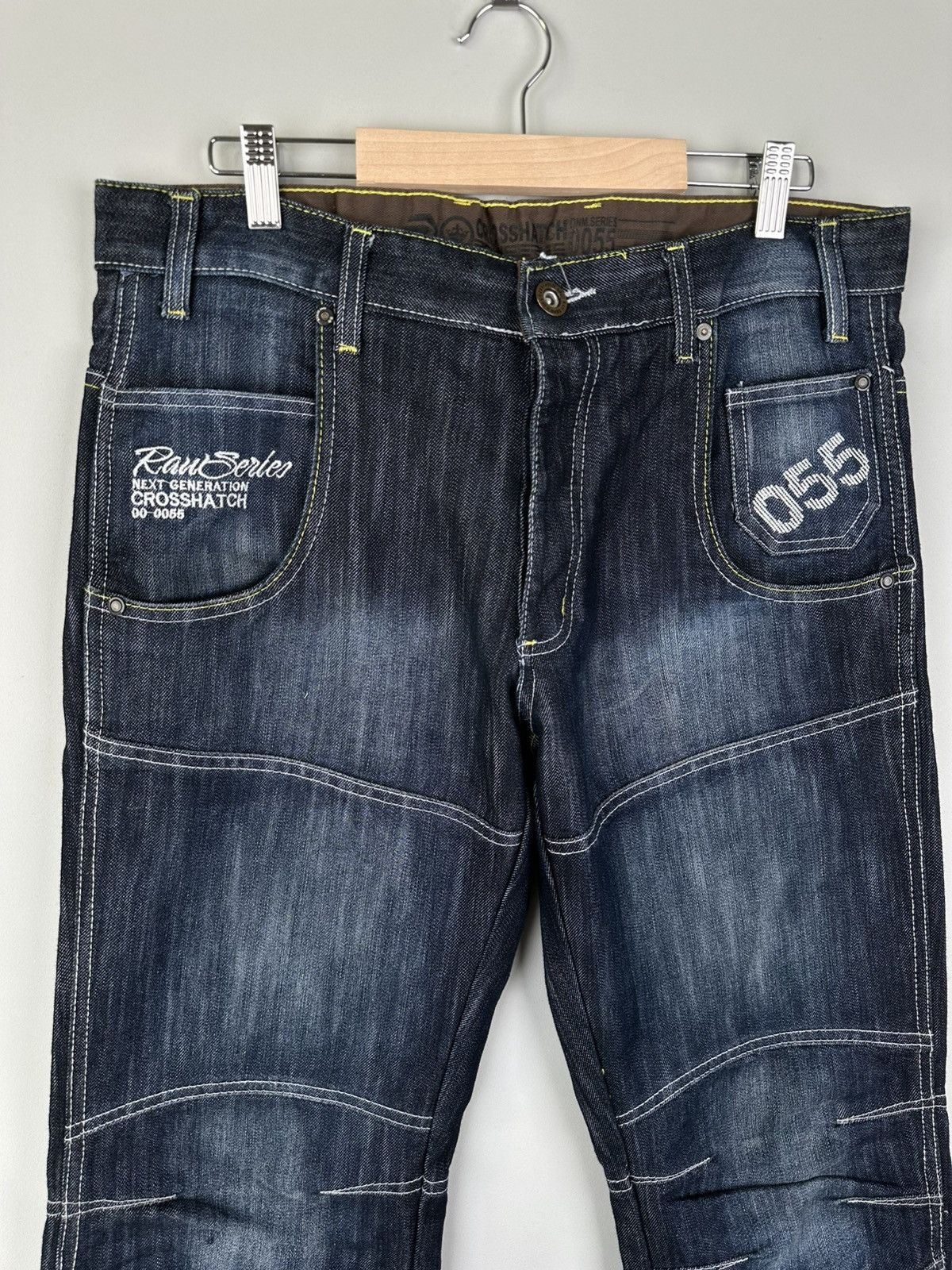 20471120 Y2k Vintage Baggy Jeans Avant Garde Size US 32 / EU 48 - 4 Thumbnail