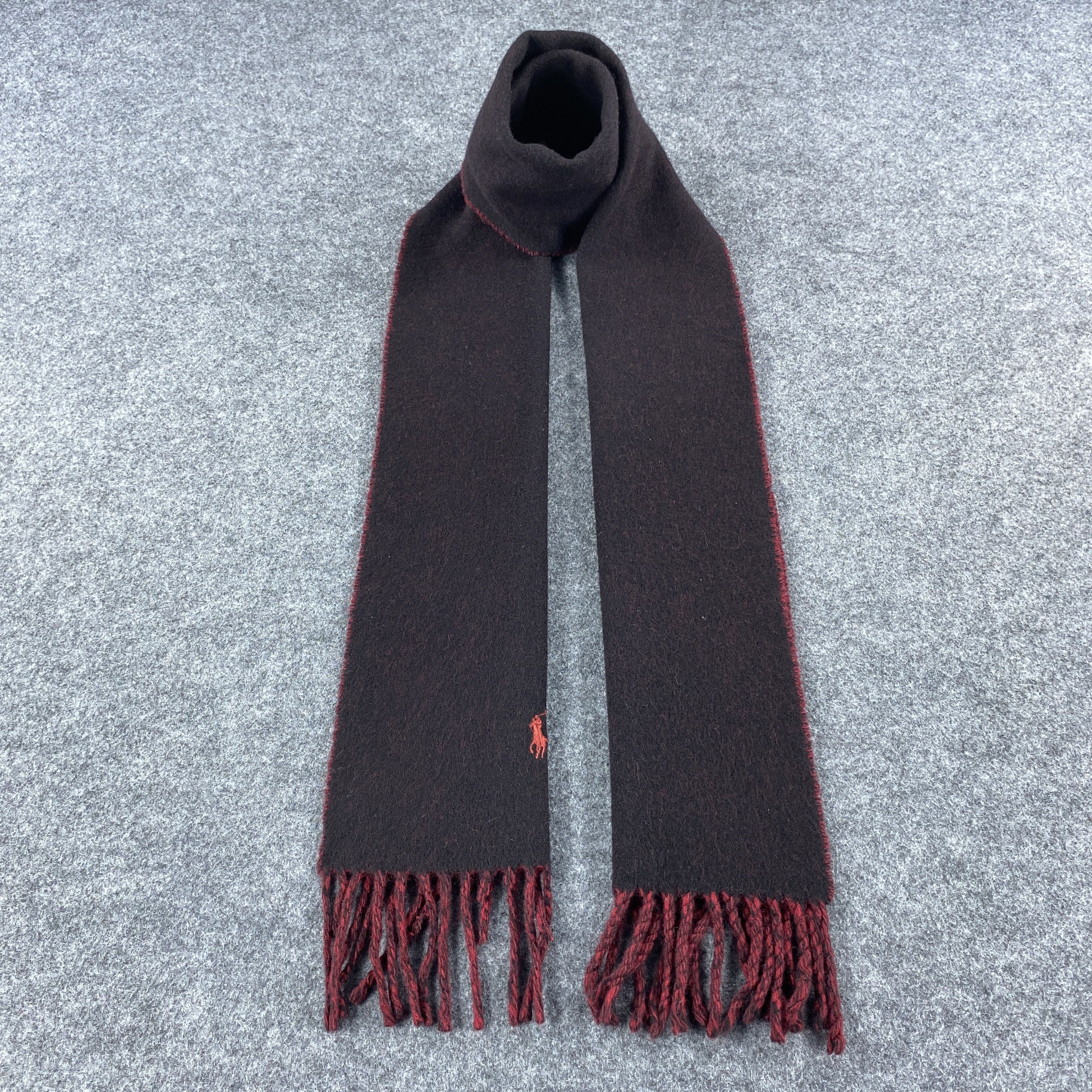 Polo Ralph Lauren × Vintage Polo Ralph Lauren Scarf # Muffler # Neckwear # z # D516 Size ONE SIZE - 1 Thumbnail