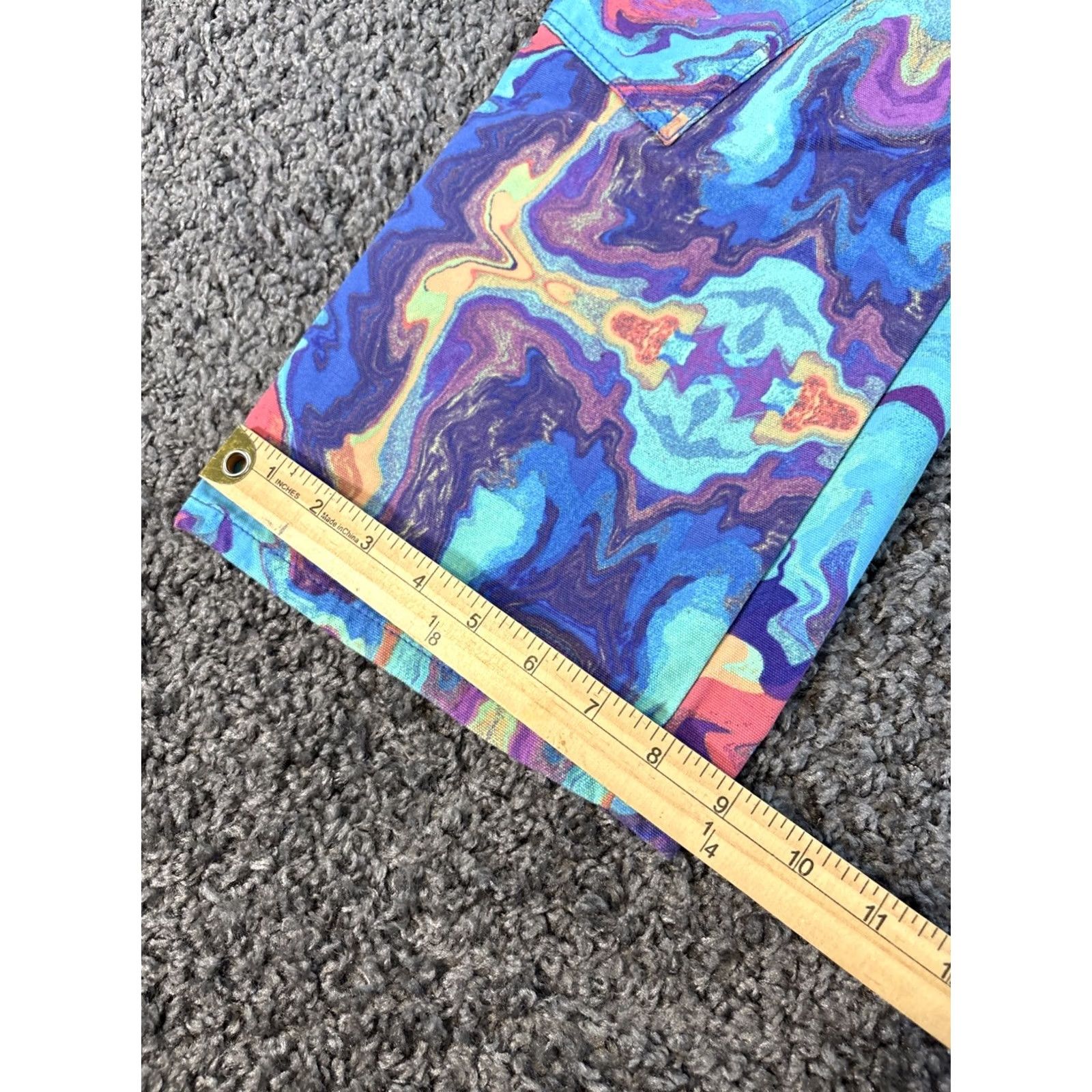 Forever 21 2. Keep exact spelling and capitalization from original (Forever 21 Carpenter Jeans Womens 28x28 Tye Dye Psycodelic Baggy Wide Party Y2K) Size 28" / US 6 / IT 42 - 3 Thumbnail