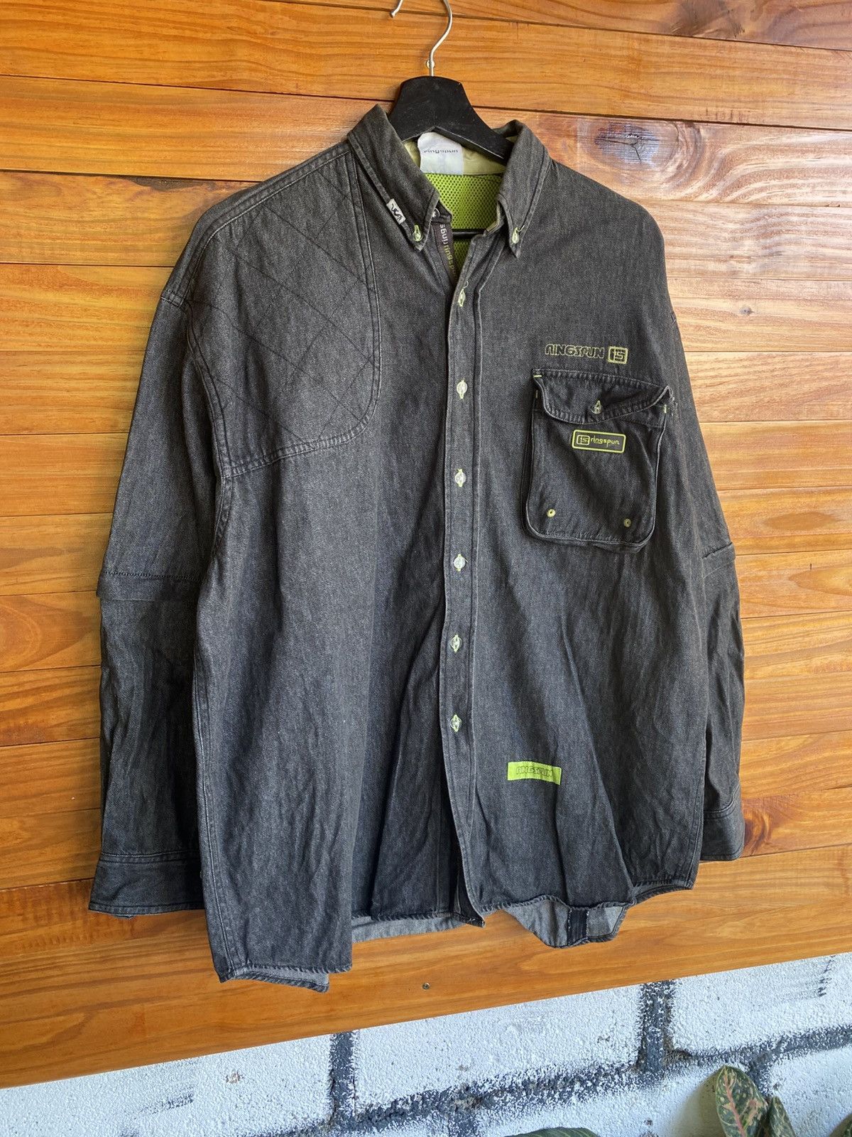 Ringspun Ringspun Vintage Military-Inspired Long Sleeve Shirt Size US M / EU 48-50 / 2 - 5 Thumbnail