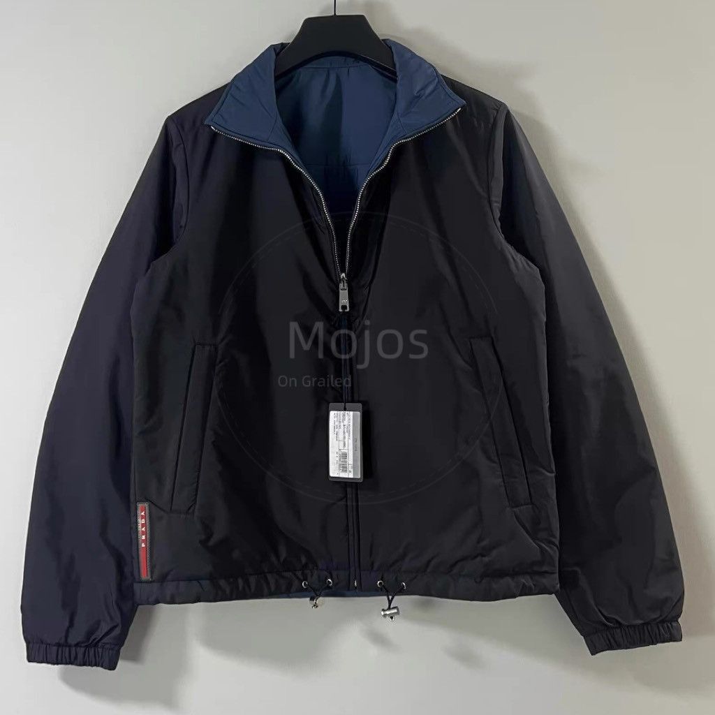 Prada Sz 46 Prada Reversible Cotton Filled Jacket-2508 Size US S / EU 44-46 / 1 - 1 Thumbnail