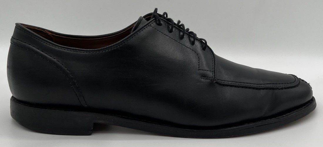 Allen Edmonds Allen Edmonds "LASALLE" Black Leather Split Toe Derby 10D Size US 10 / EU 43 - 6 Thumbnail