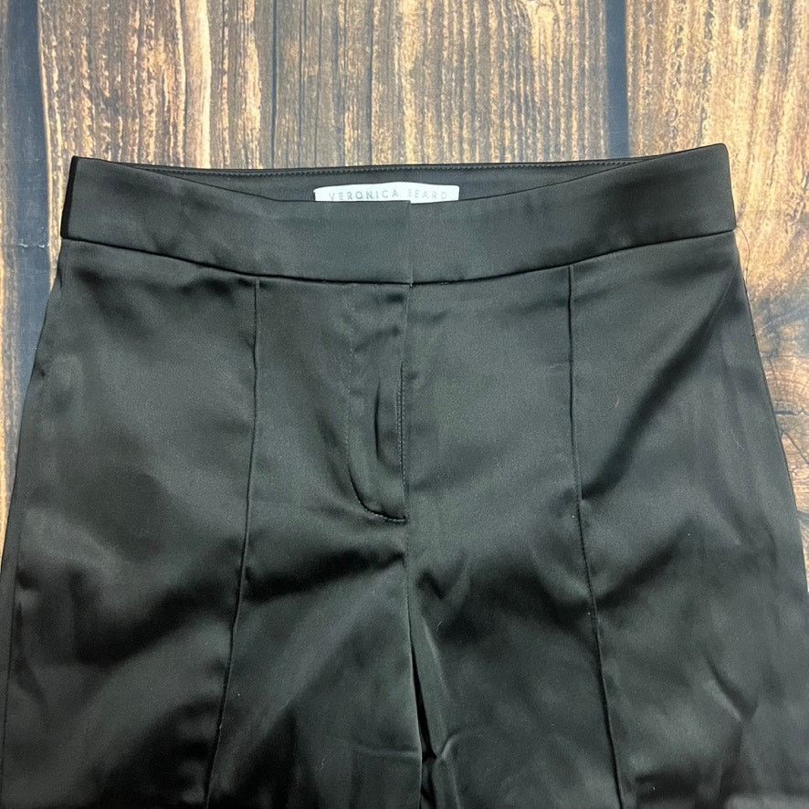 Veronica Beard Veronica Beard Women's Black Pintucked Dress Pants Size 2 Size 26" / US 2 / IT 38 - 2 Thumbnail