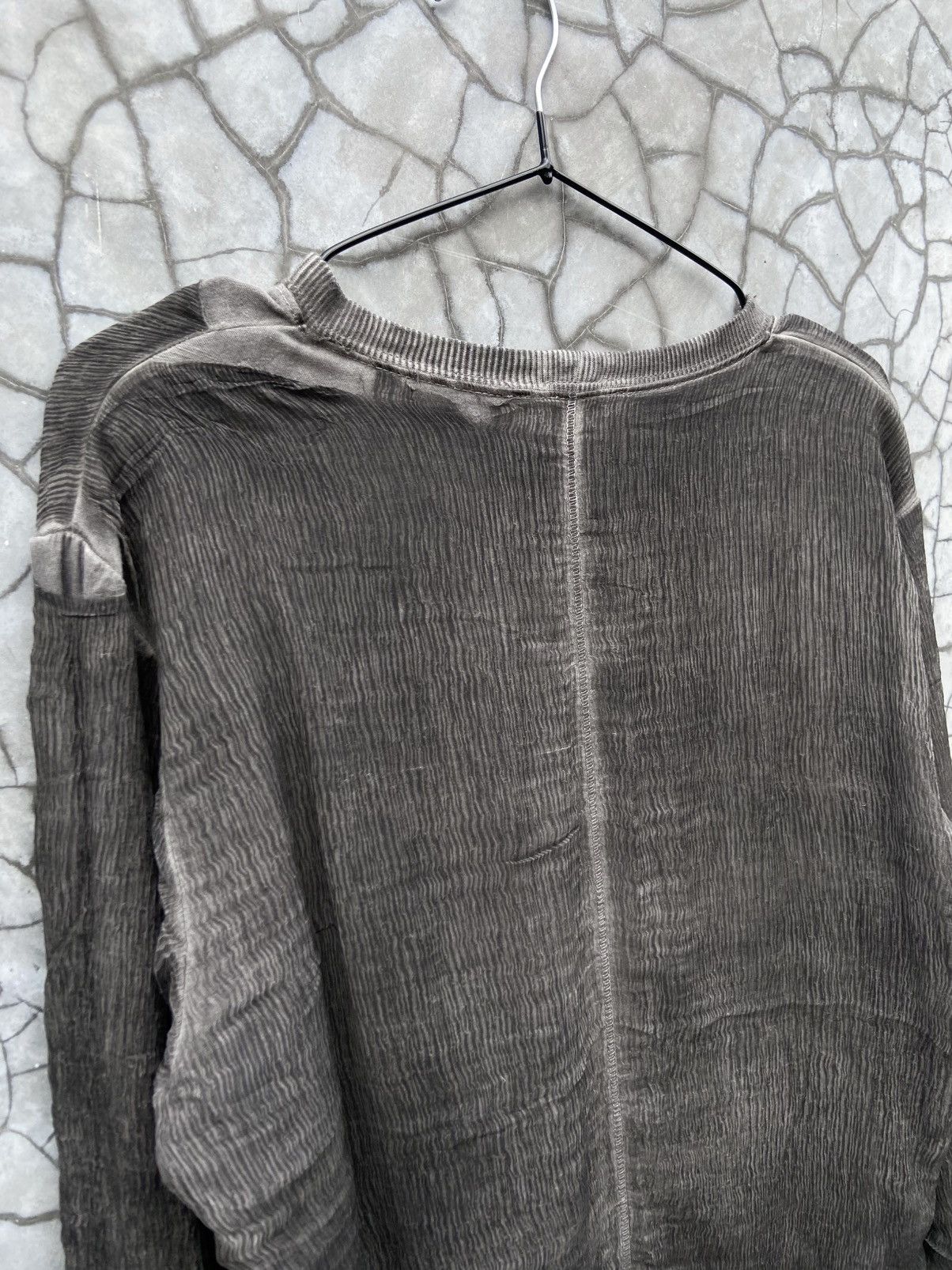 Helmut Lang Offer‼️ Helmut Lang Aesthetic Destroy Distressed Sweatshirt Size US S / EU 44-46 / 1 - 11 Thumbnail