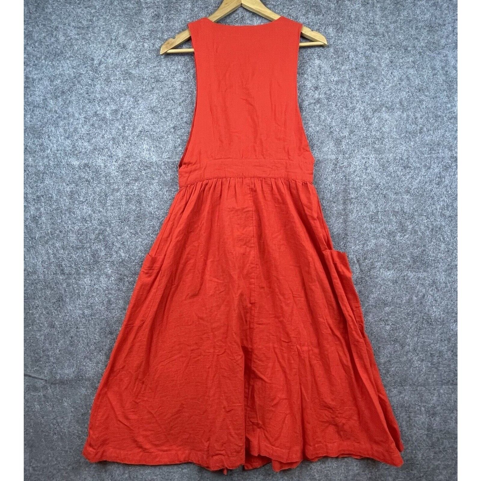 Free People Free People Dress Small Pinafore Max Cottage Prairie Country Size S / US 4 / IT 40 - 2 Thumbnail