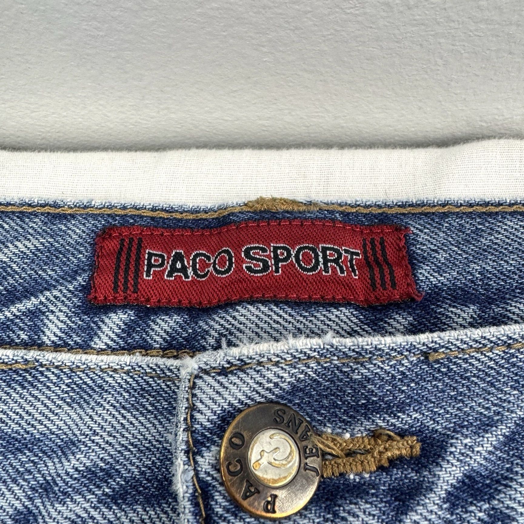 Vintage VINTAGE Paco Sport Jeans Adult 40x32 Carpenter Baggy Hip Hop Punk Y2K 90s Size US 40 / EU 56 - 7 Thumbnail