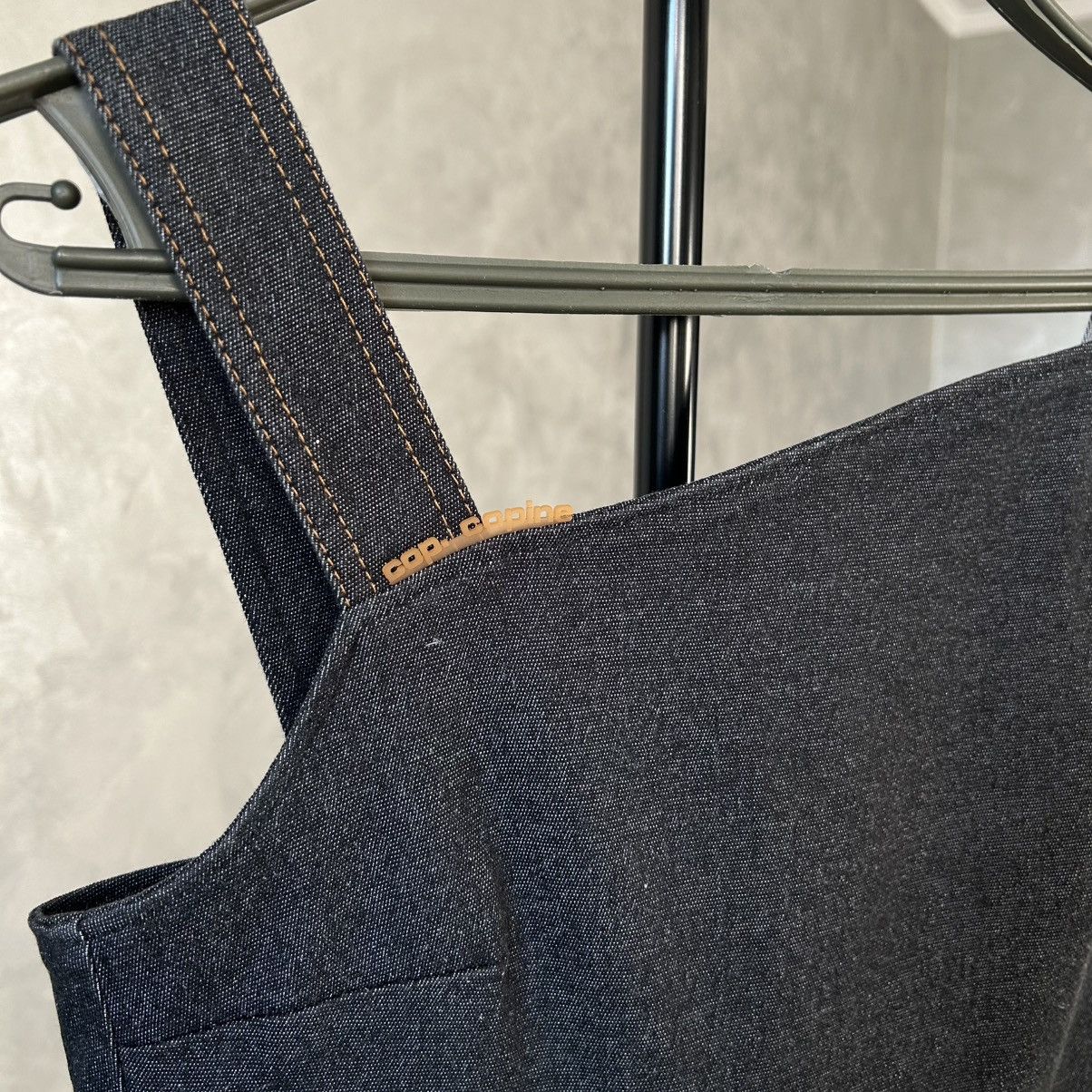 Cop Copine Vintage Cop Copine Asymmetrical Dark Wash Denim Dress Size M / US 6-8 / IT 42-44 - 4 Thumbnail