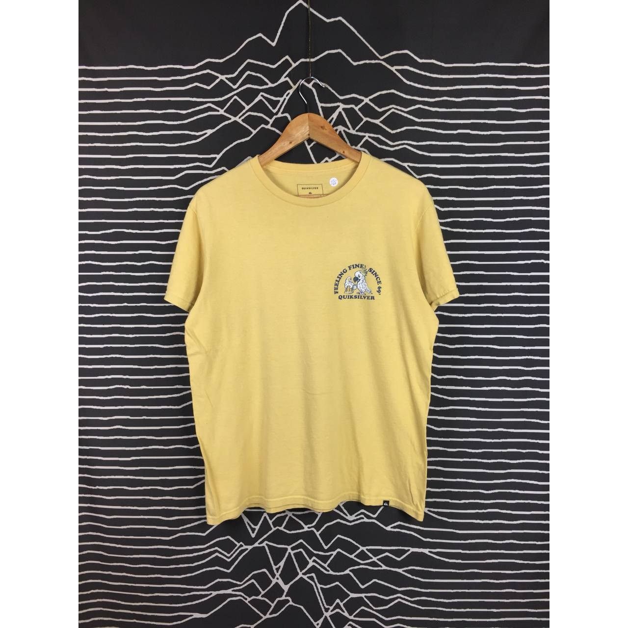 Quiksilver Quiksilver Feeling Fine Since 69' Skate Surfing Tee Size US M / EU 48-50 / 2 - 4 Thumbnail