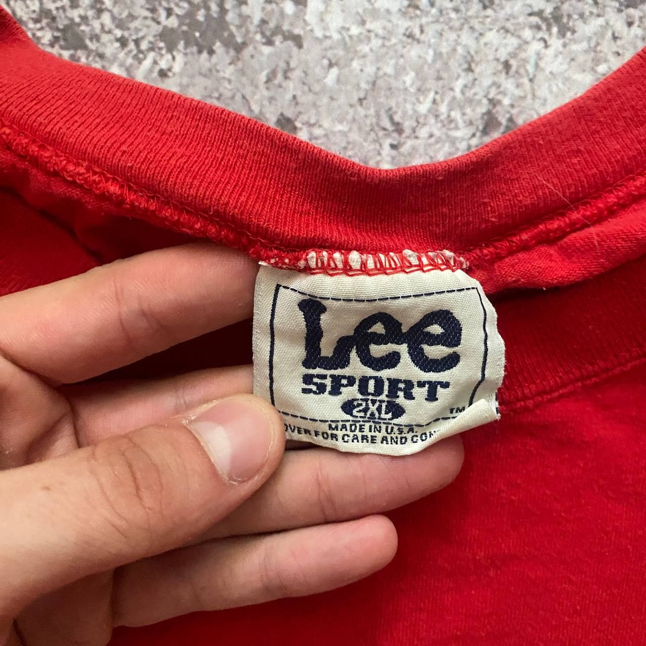 Lee Vintage 90s Lee Nutmeg Mils Embroidered Chicago Bull TankTop Size US XXL / EU 58 / 5 - 4 Thumbnail