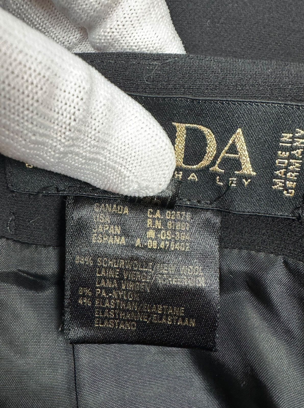 Escada Escada Margaretha Ley Pencil Skirt Wool Vintage DE40 IT46 Size 32" / US 10 / IT 46 - 12 Thumbnail