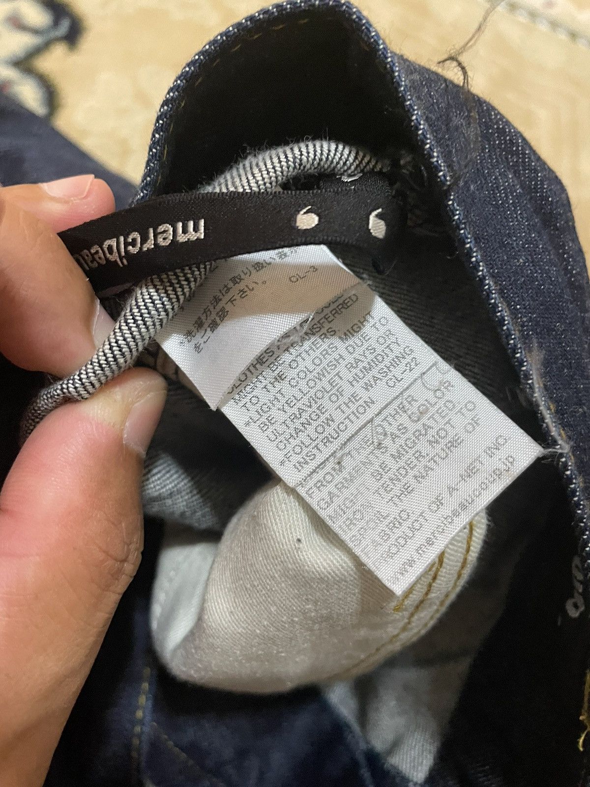 Issey Miyake × Vintage × mercibeaucoup Issey Miyake Denim Mercibeaucoup Made in Japan Size US 33 - 9 Thumbnail