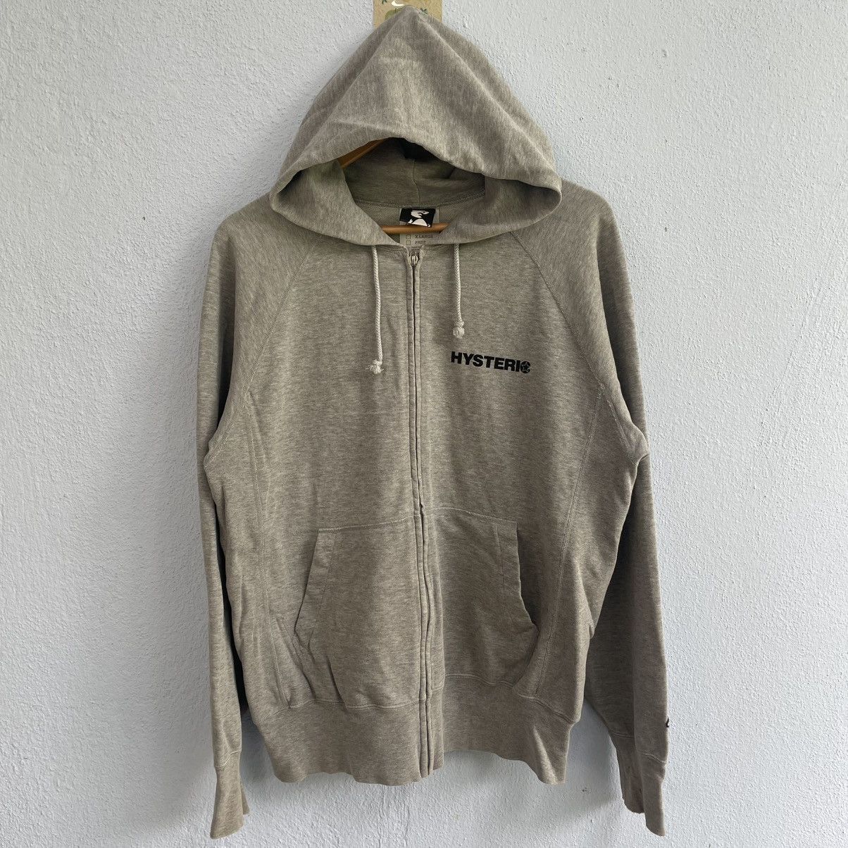 Hysteric Glamour × Vintage Vintage hysteric glamour big star hoodie zipper Size US L / EU 52-54 / 3 - 3 Thumbnail