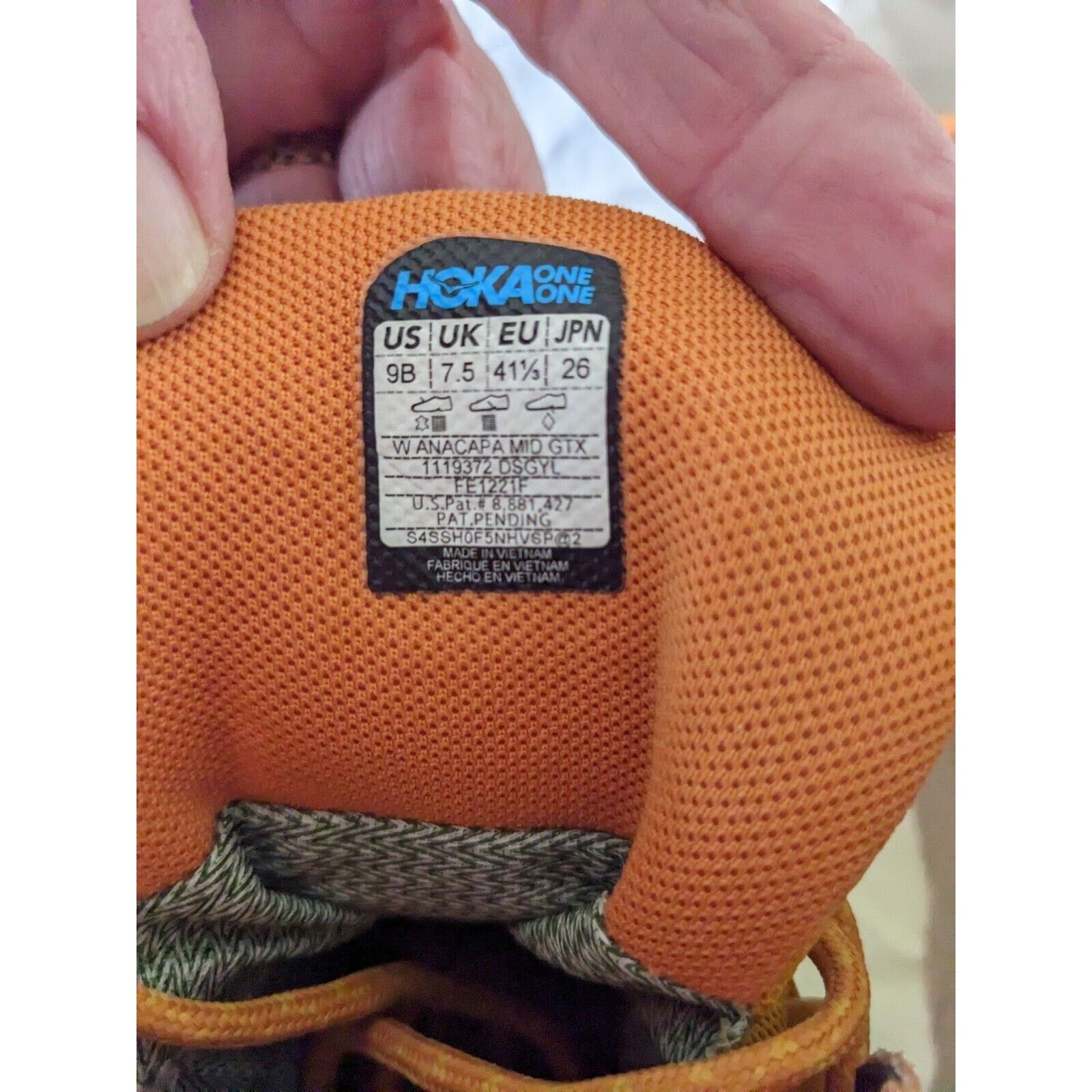 Hoka Hoka One One Women's Anacapa GTX Boots Trail Size 9 Women’s Size US 9 / IT 39 - 7 Thumbnail