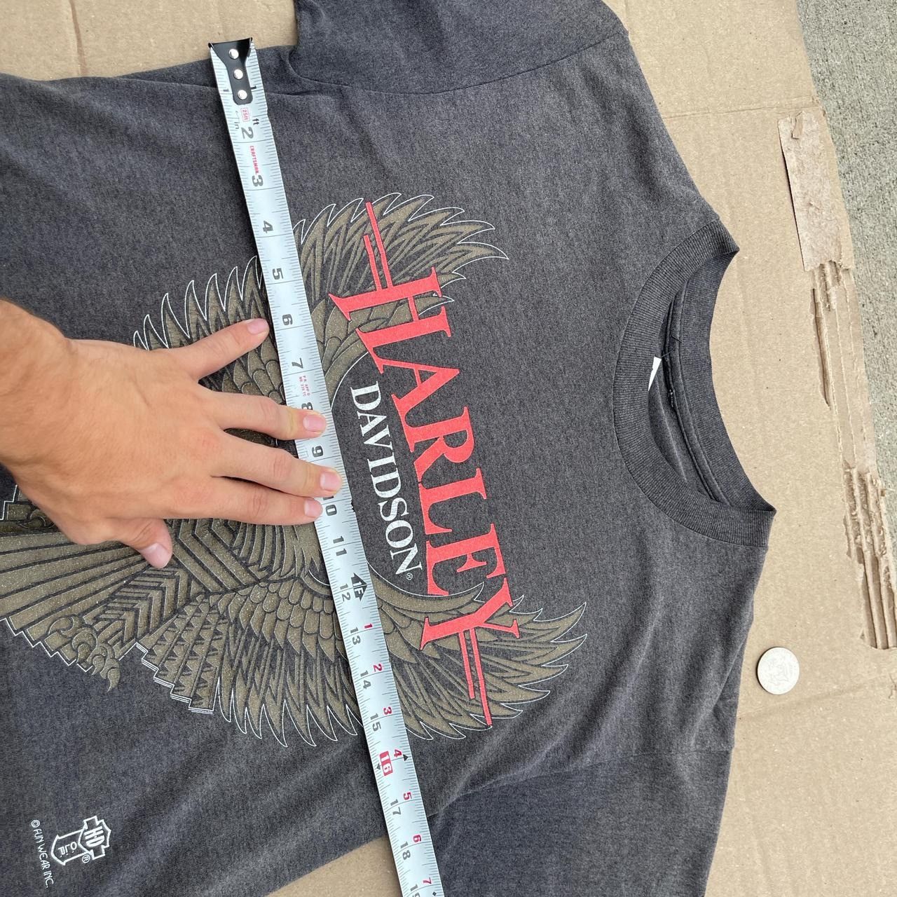 Vintage Vintage 80s Harley Davidson Eagle Tee Size US M / EU 48-50 / 2 - 4 Thumbnail