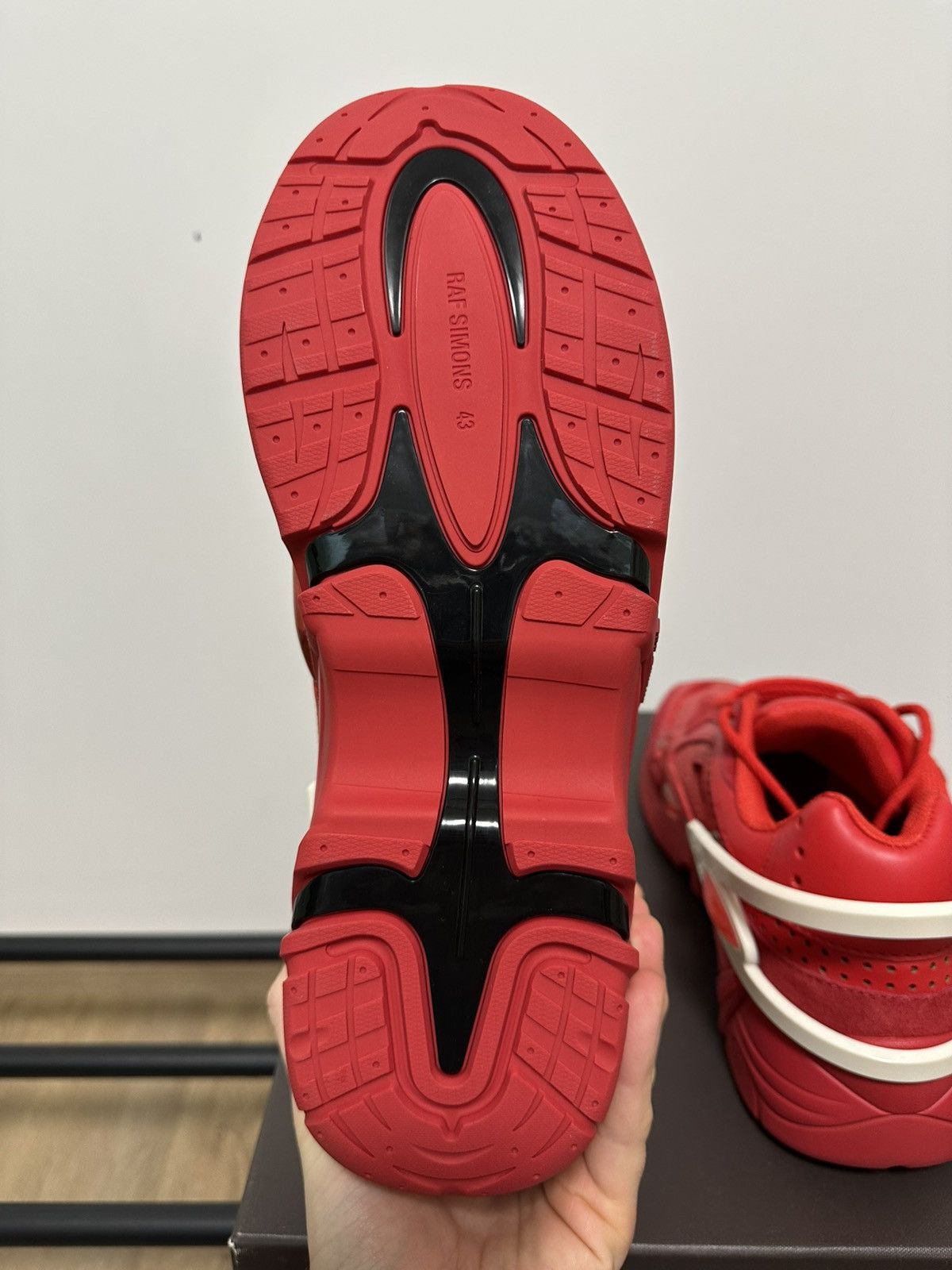 Raf Simons Raf Simons Cylon-21, Red, Size 43 Size US 10 / EU 43 - 5 Thumbnail