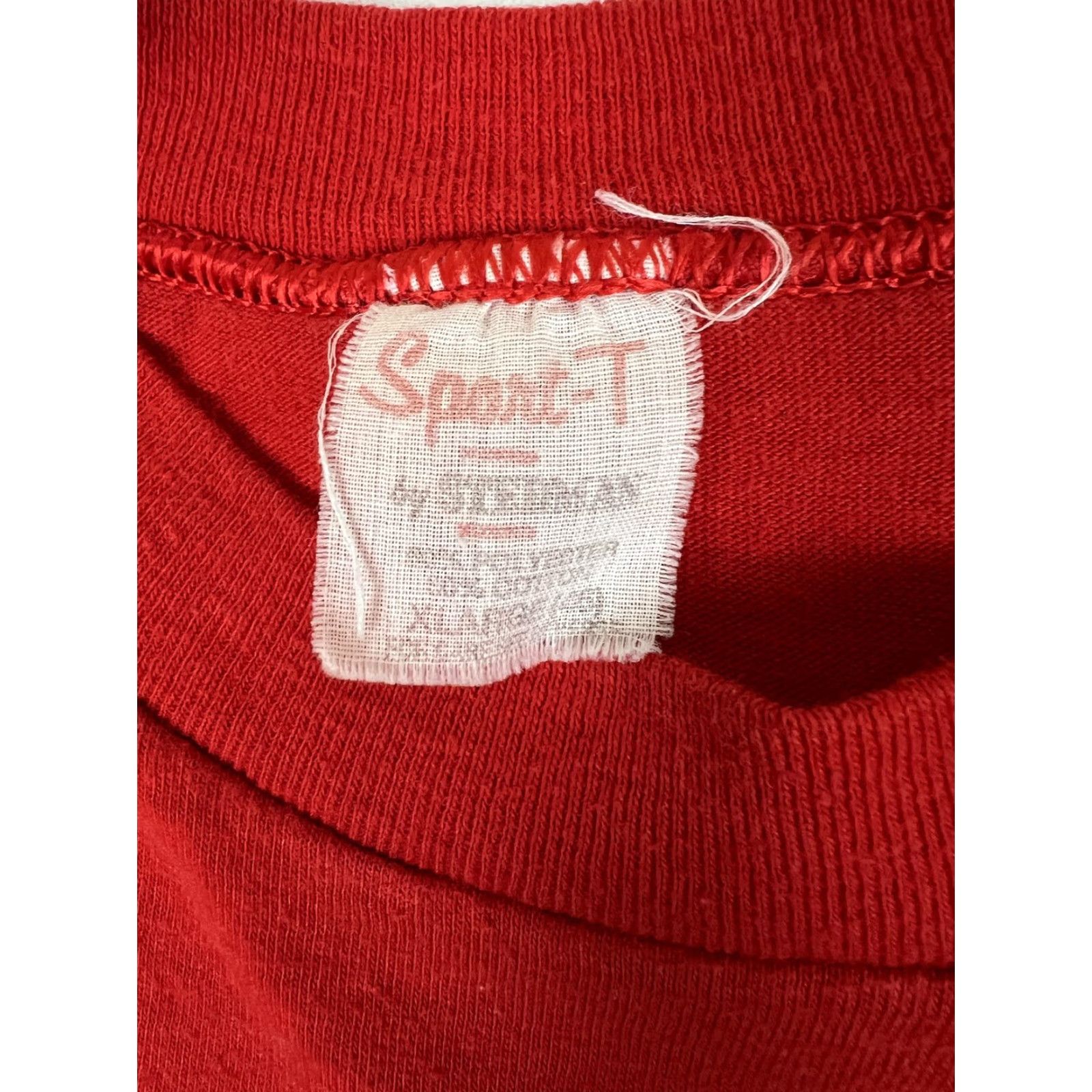 Vintage VINTAGE Kerman High School T-Shirt Mens Red Crew Neck Short Sleeve Graphic Print 80s Lions M/L Size M L Size US M / EU 48-50 / 2 - 4 Thumbnail