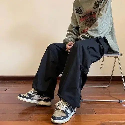 VIBE Multi Pocket Loose Baggy Pants Size US 32 / EU 48 - 2 Thumbnail