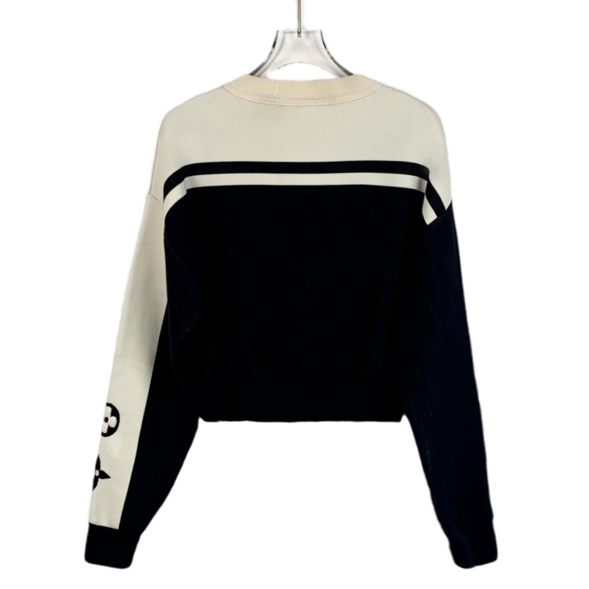 Louis Vuitton Louis Vuitton Colorblock Logo Jacquard Knit Sweater (Size XS Size XS / US 0-2 / IT 36-38 - 8 Thumbnail