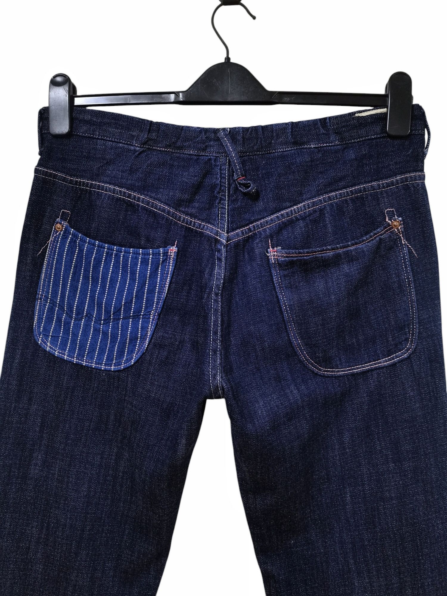 PHENOMENON 🇯🇵Phenomenon🇯🇵Hybrid Wabash Pocket Japan Denim Jeans Size US 32 / EU 48 - 14 Thumbnail