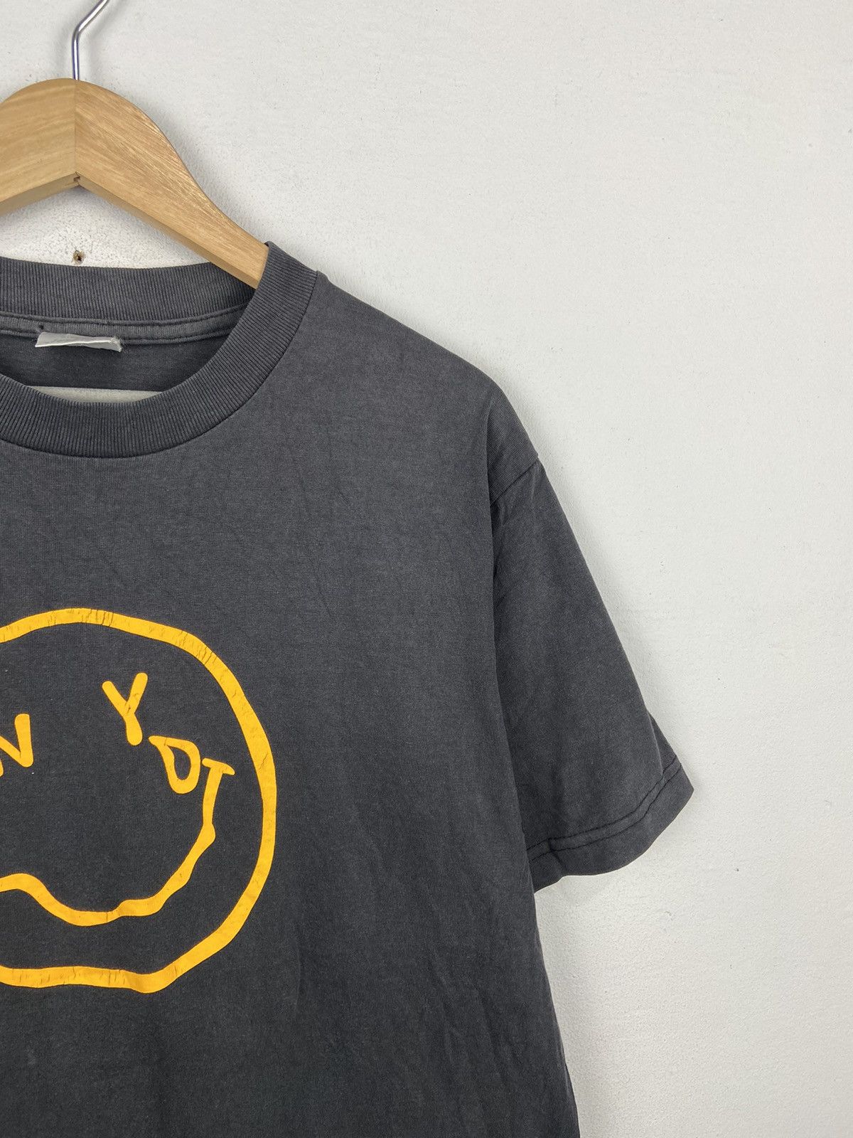 Japanese Brand × Vintage Vintage Number Nine Smile Tee Size US M / EU 48-50 / 2 - 2 Thumbnail