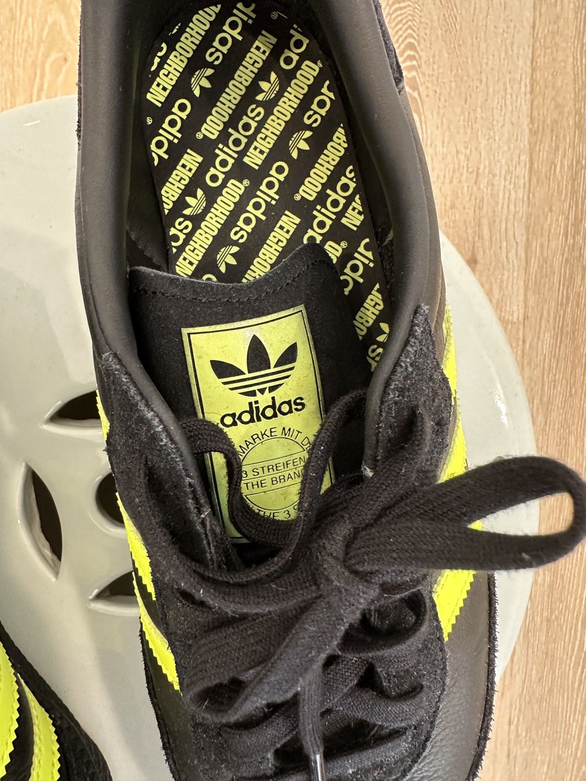 Adidas x Neighborhood Samba Black/Neon Green