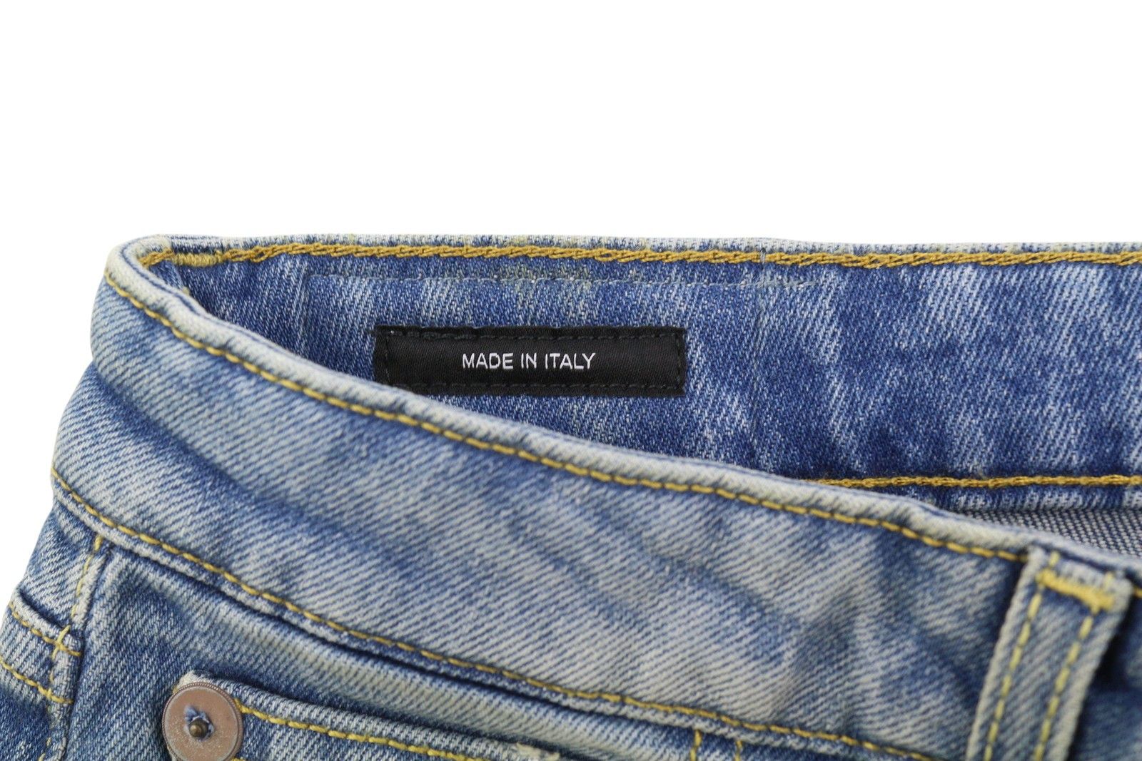R13 KICK 30 Jasper Stretch Washed Ankle Length Jeans 84421 Size 30" / US 8 / IT 44 - 8 Thumbnail