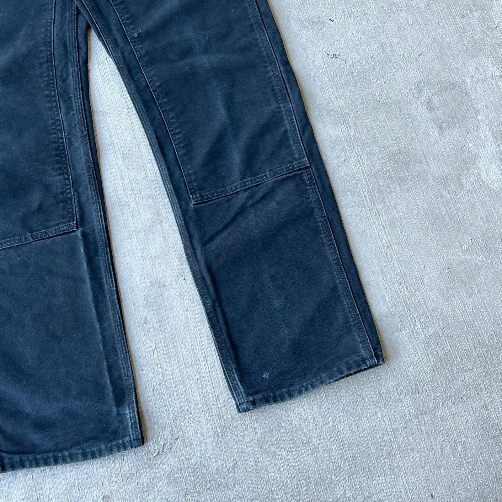 Carhartt × Vintage Carhartt black double knee work wear carpenter pants Size US 32 / EU 48 - 8 Thumbnail