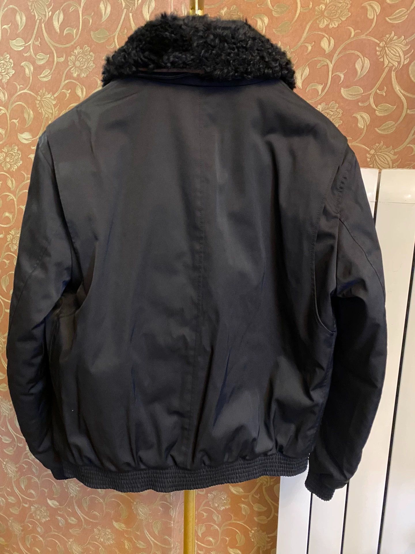 Alfred Dunhill dunhill 80% Goose Down Shearling Collar Bomber Jacket Italy Size US M / EU 48-50 / 2 - 3 Thumbnail