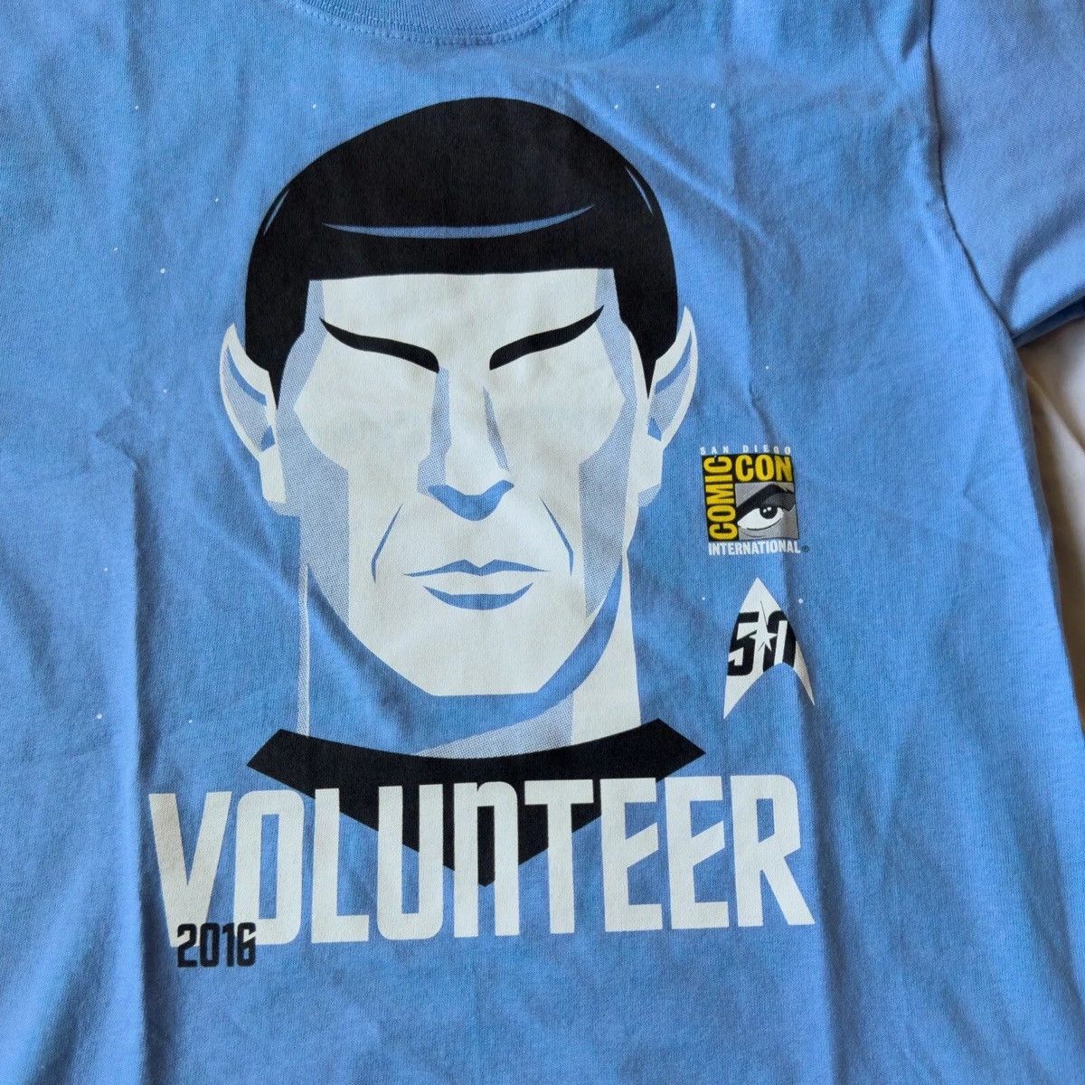 Hanes 2016 SDCC Comic Con Volunteer Star Trek Spock 50th Size US S / EU 44-46 / 1 - 3 Thumbnail