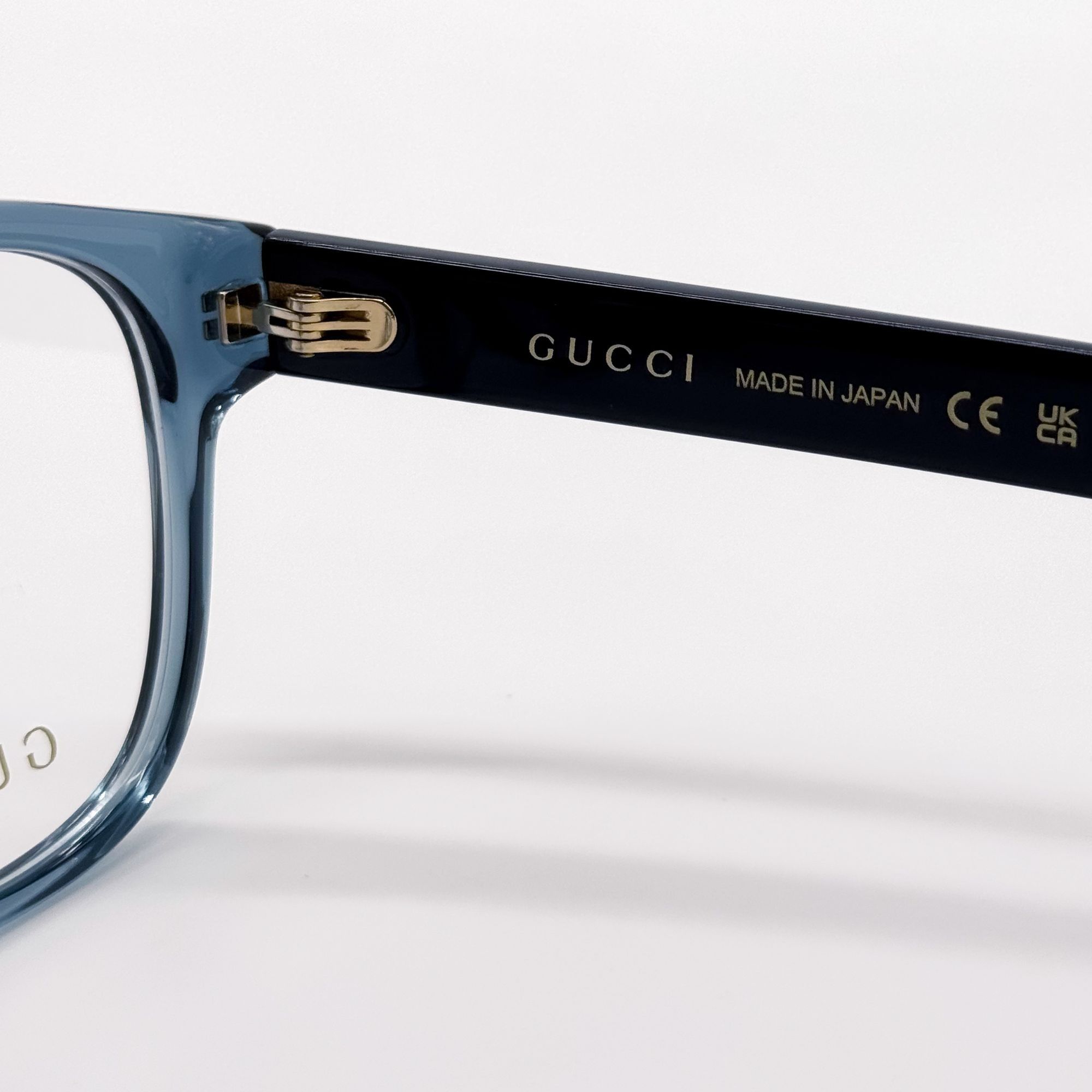 Gucci NEW GUCCI EYEGLASSES GG0927O 006 CLEAR BLUE GUCCI EYEWEAR Size ONE SIZE - 9 Thumbnail