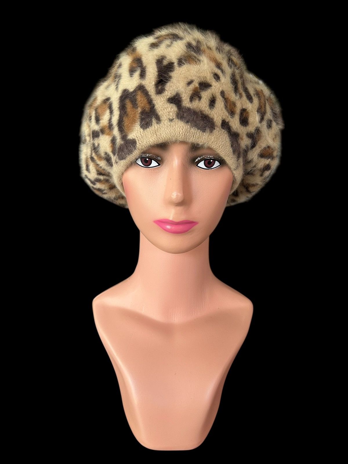 Kapital Leopard Japanese Style Fur Hairy Hats Size ONE SIZE - 2 Thumbnail