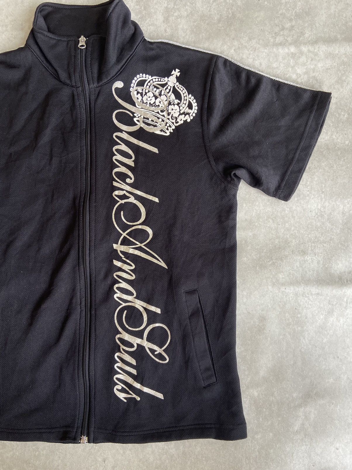 If Six Was Nine × Japanese Brand × Le Grande Bleu (L.G.B.) Black And Buls Chrome Logo Japanese Short Tracktop Size US M / EU 48-50 / 2 - 2 Thumbnail