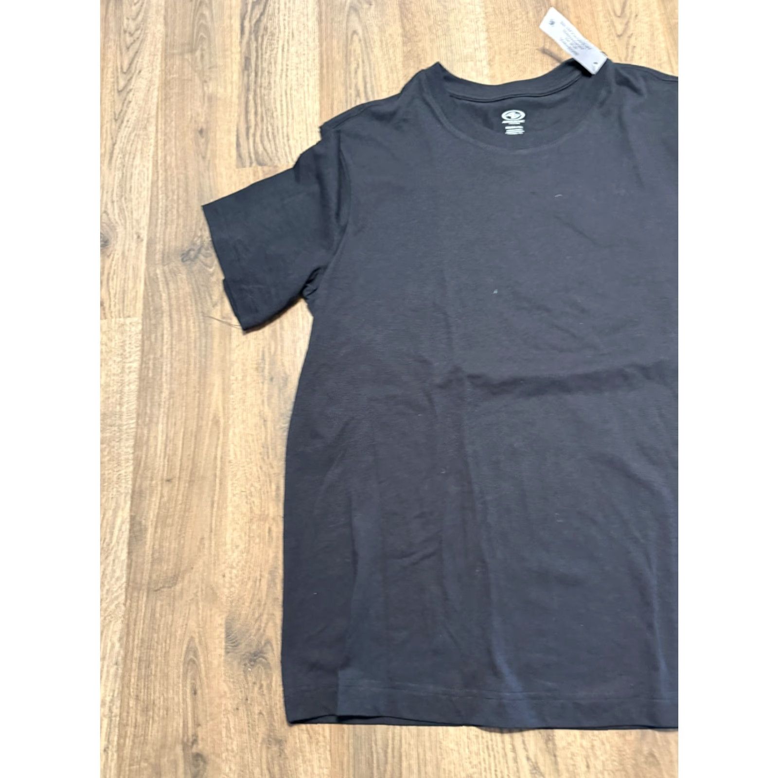 Athletic Works Athletic Works Shirt Mens Size Medium Black Crewneck T-Shirt Regular Fit Short Sleeve Casual Modern Basic Size M / US 6-8 / IT 42-44 - 4 Thumbnail