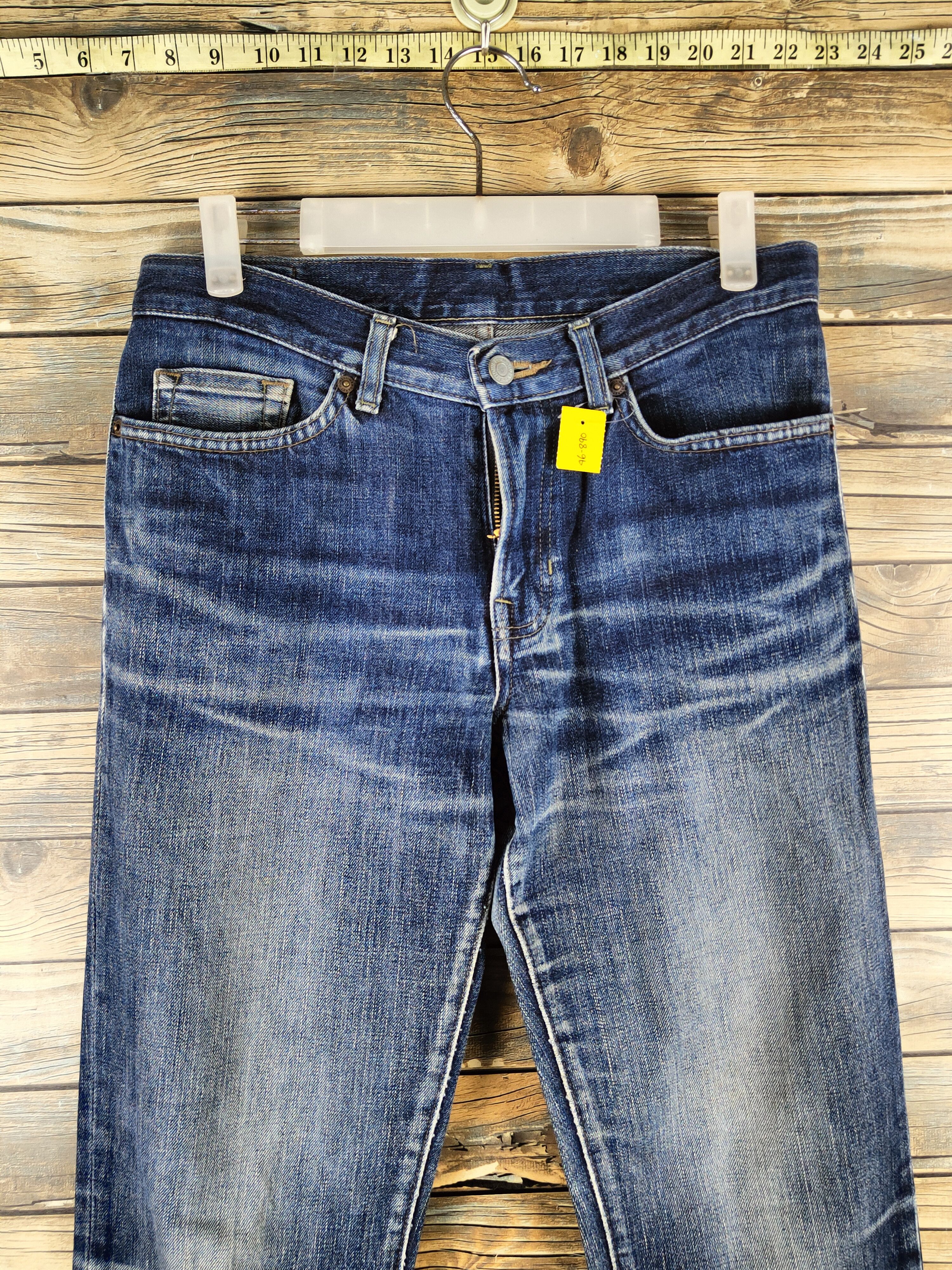 Margaret Howell DL Margaret Howell-Edwin Distressed Ripped Jeans #46-890 Size US 29 - 2 Thumbnail