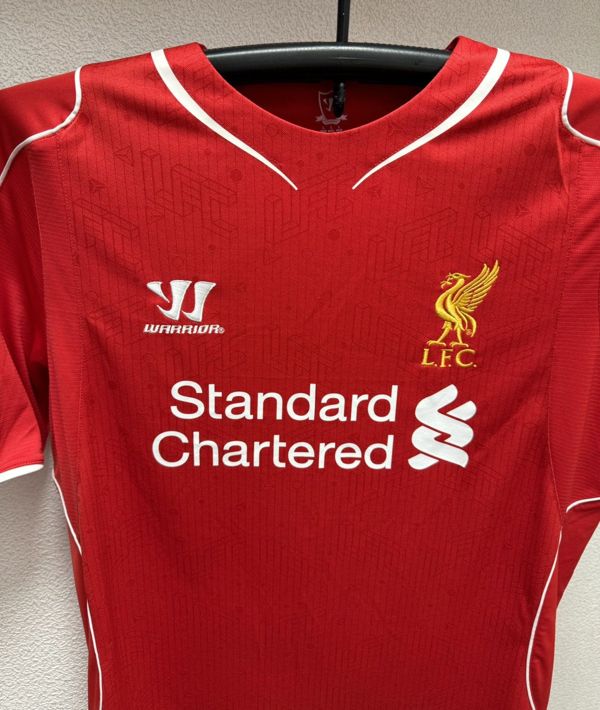 Warrior Warrior Liverpool soccer jersey Xl sz standard Chartered Size US XL / EU 56 / 4 - 6 Thumbnail