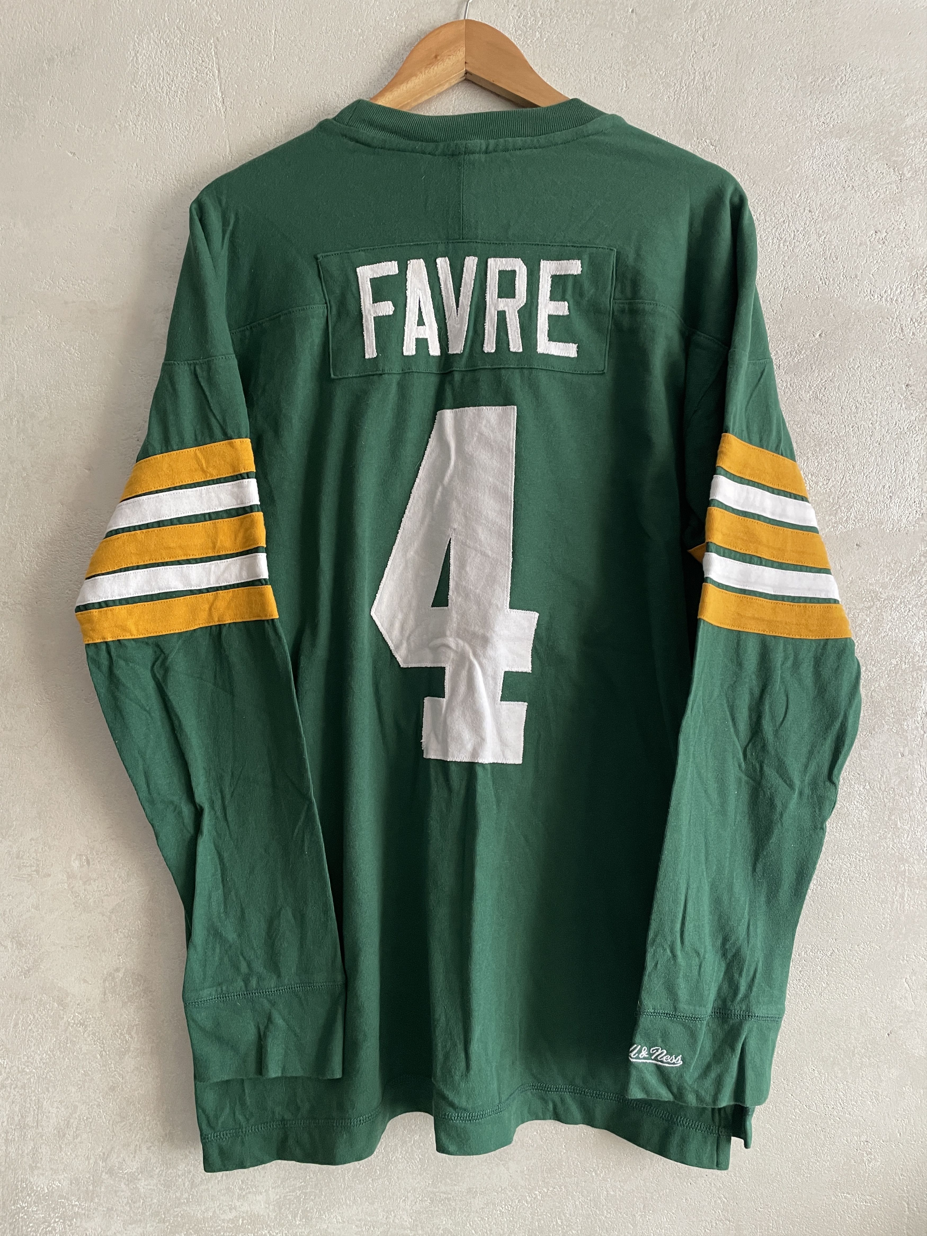 Mitchell & Ness Brett Favre Green Bay Packers 1993 Retired Jersey Size US L / EU 52-54 / 3 - 2 Thumbnail