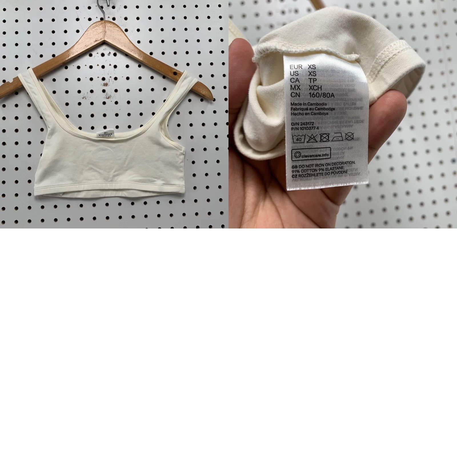 No Fear NO Fear Crop Tank Top Womens XS White Logo Y2K Tank XS Womens White No Fear Crop Tank Top Size XS / US 0-2 / IT 36-38 - 8 Thumbnail