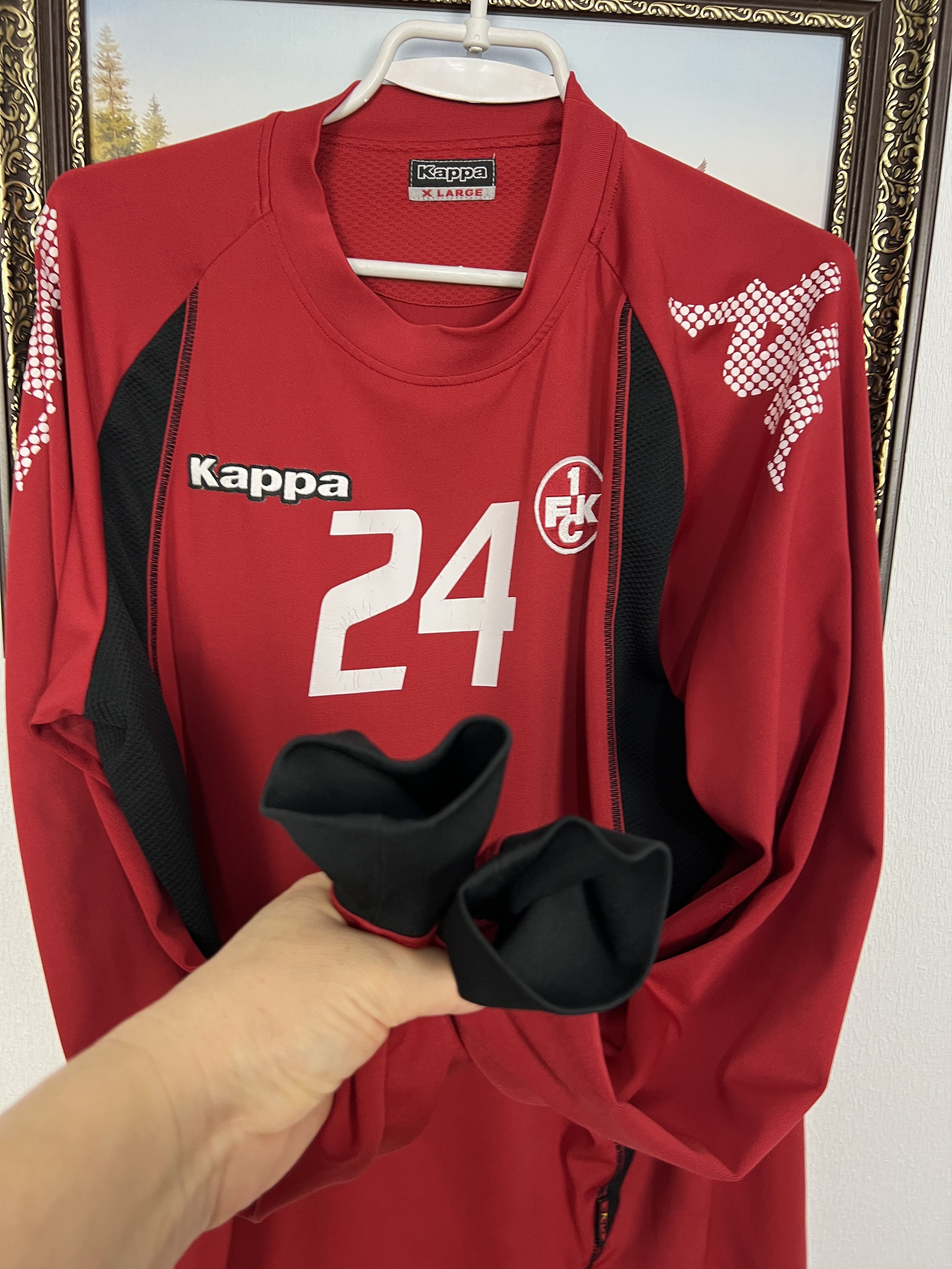 Kappa Kaiserslautern Football Player Train Sweatshirt Track Top Size US XL / EU 56 / 4 - 6 Thumbnail
