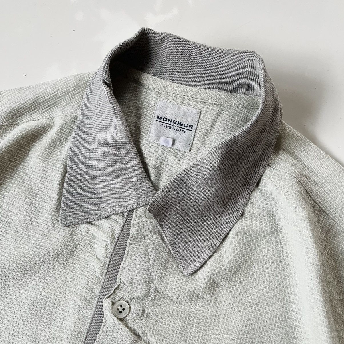 Givenchy Vintage Givenchy Monseiur Polo Shirt Size US L / EU 52-54 / 3 - 3 Thumbnail