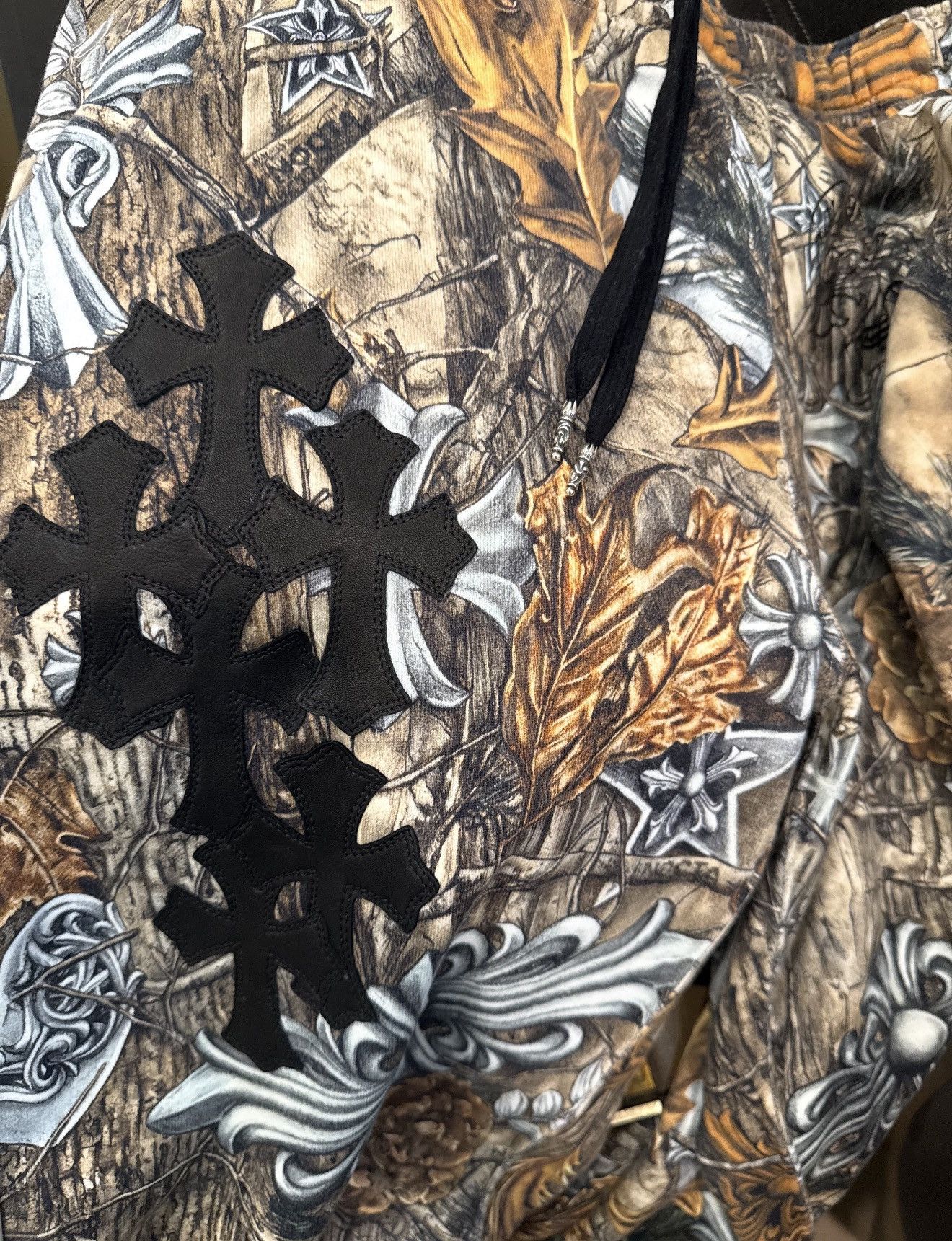 Chrome Hearts × NOCTA × Nike Chrome Hearts X Nocta F&F Cross Patch Sweatpant Size US 36 / EU 52 - 3 Thumbnail