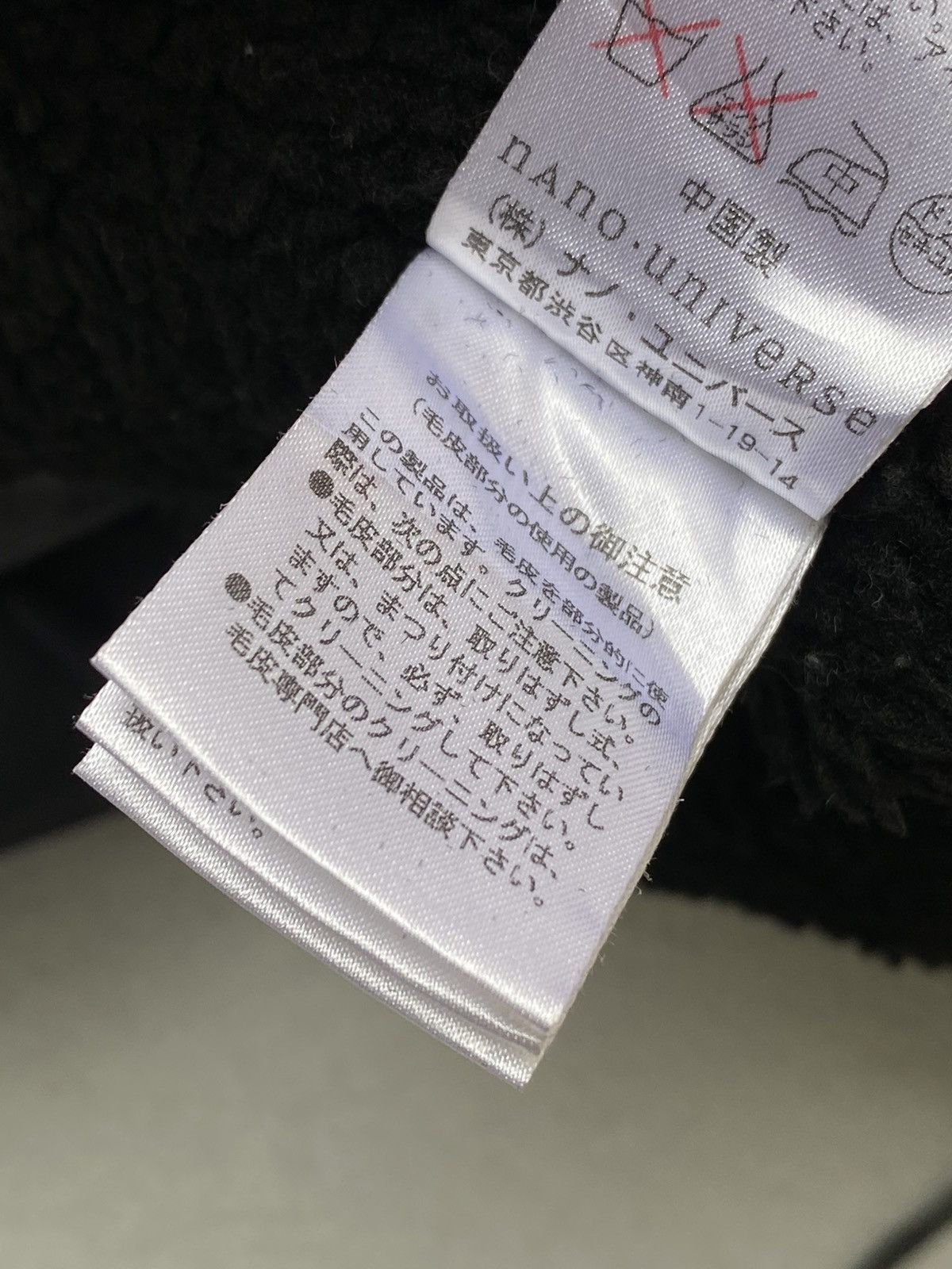 NANO universe 2000s Nano Universe- Fur Parka Gothic Jacket Size S / US 4 / IT 40 - 11 Thumbnail